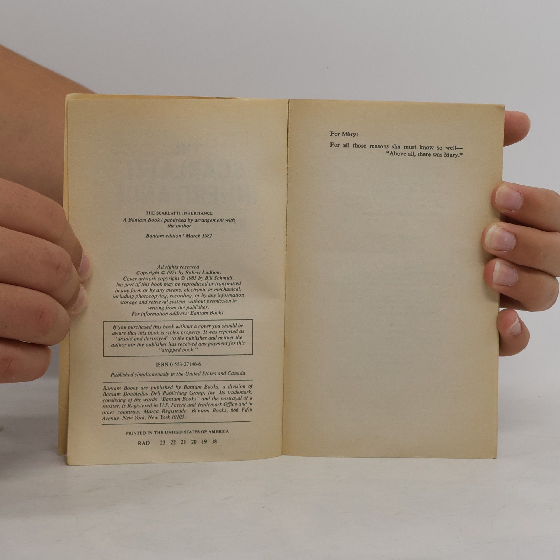 Robert Ludlum The Scarlatti Inheritance