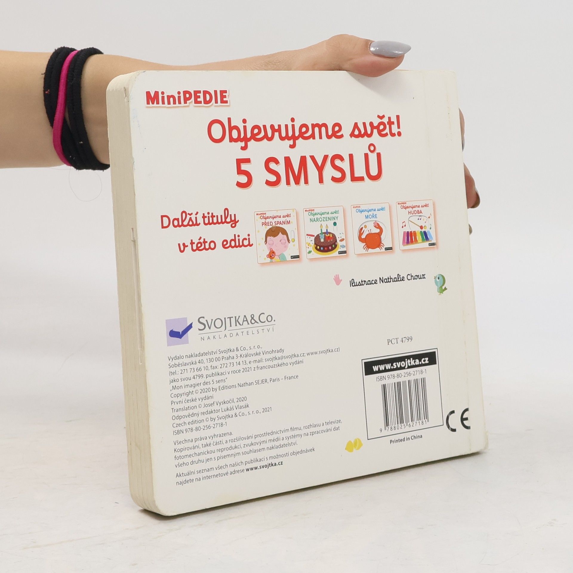 Nathalie Choux Objevujeme svět! 5 smyslů