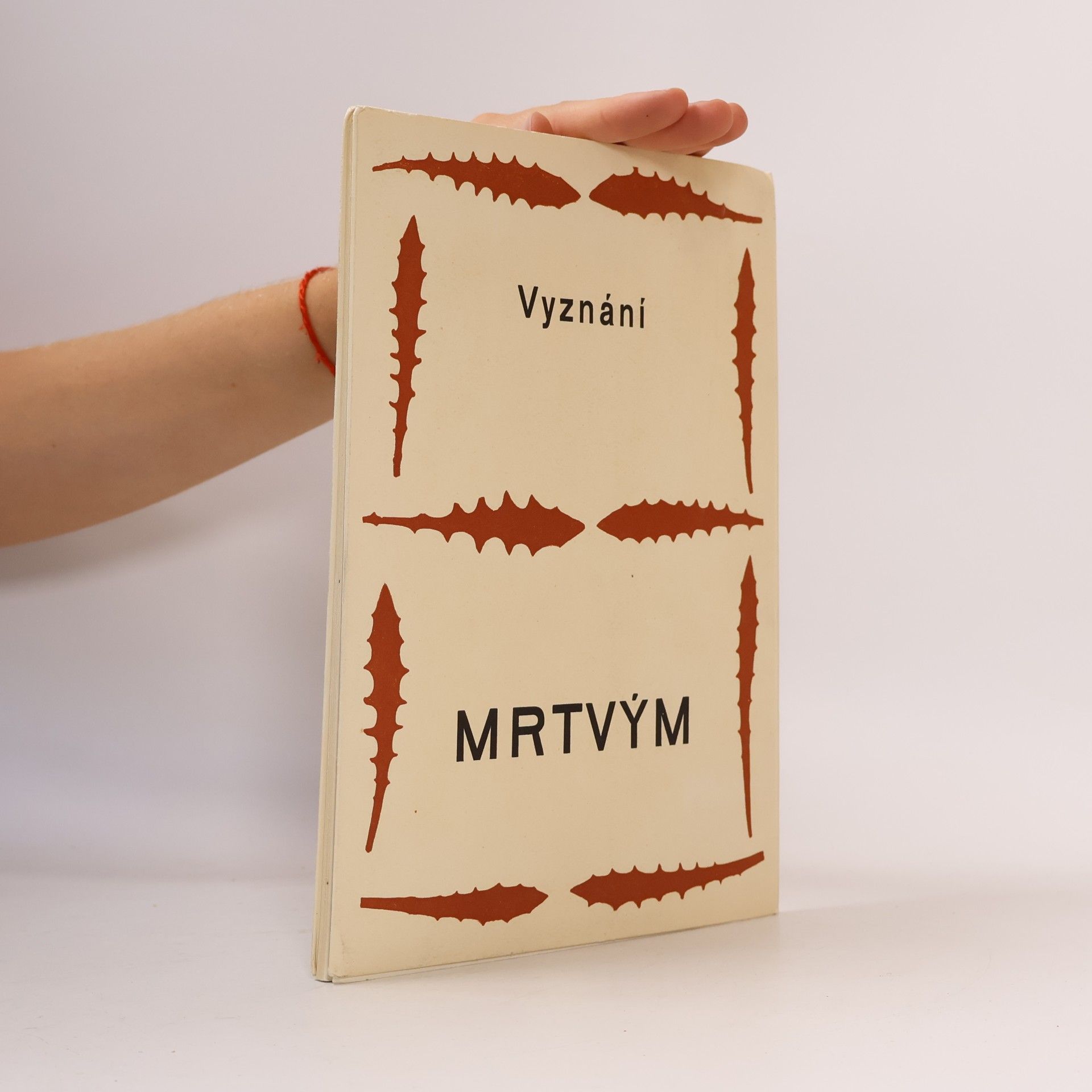 Josef Čapek Vyznání mrtvým