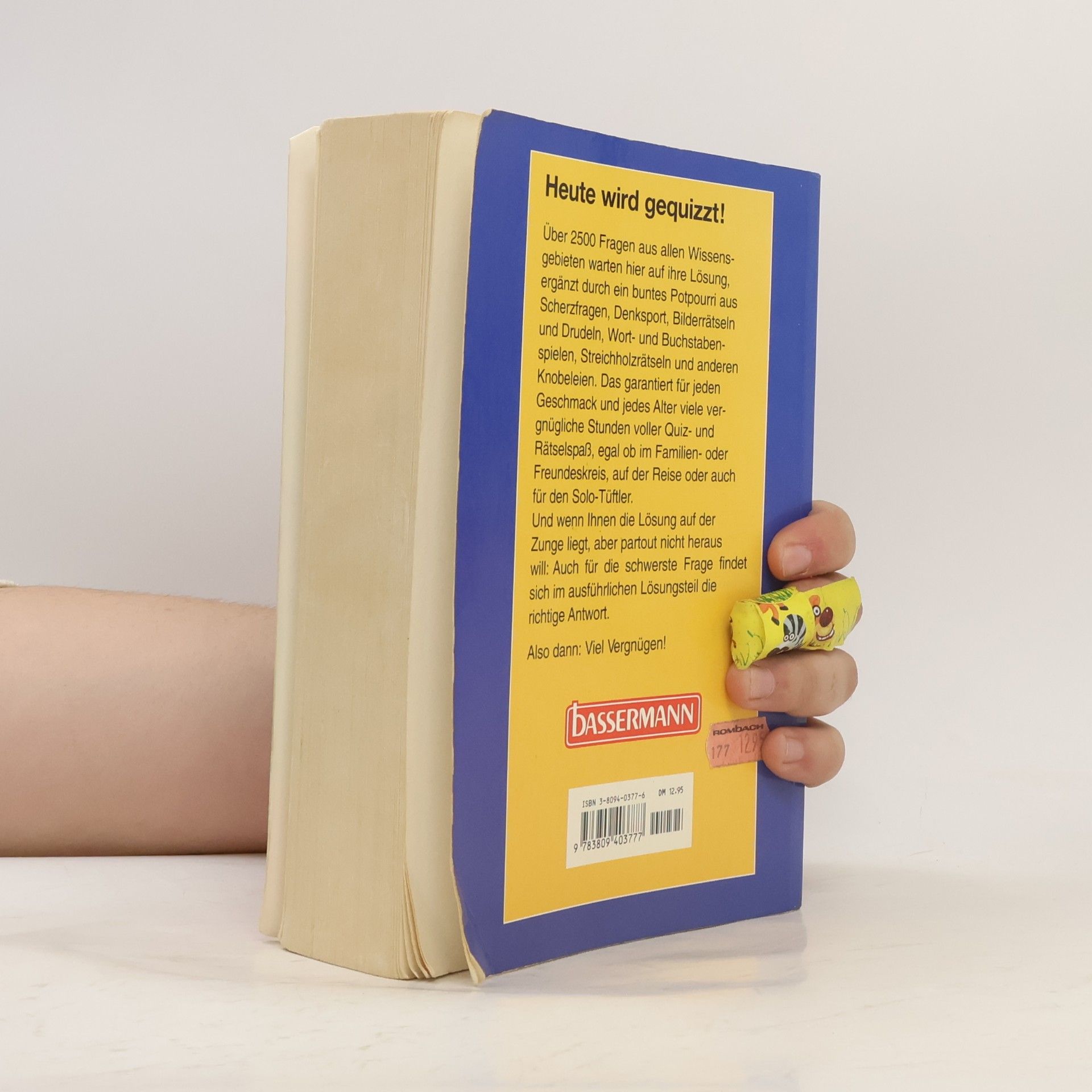 Das große Quizbuch für die ganze Familie
