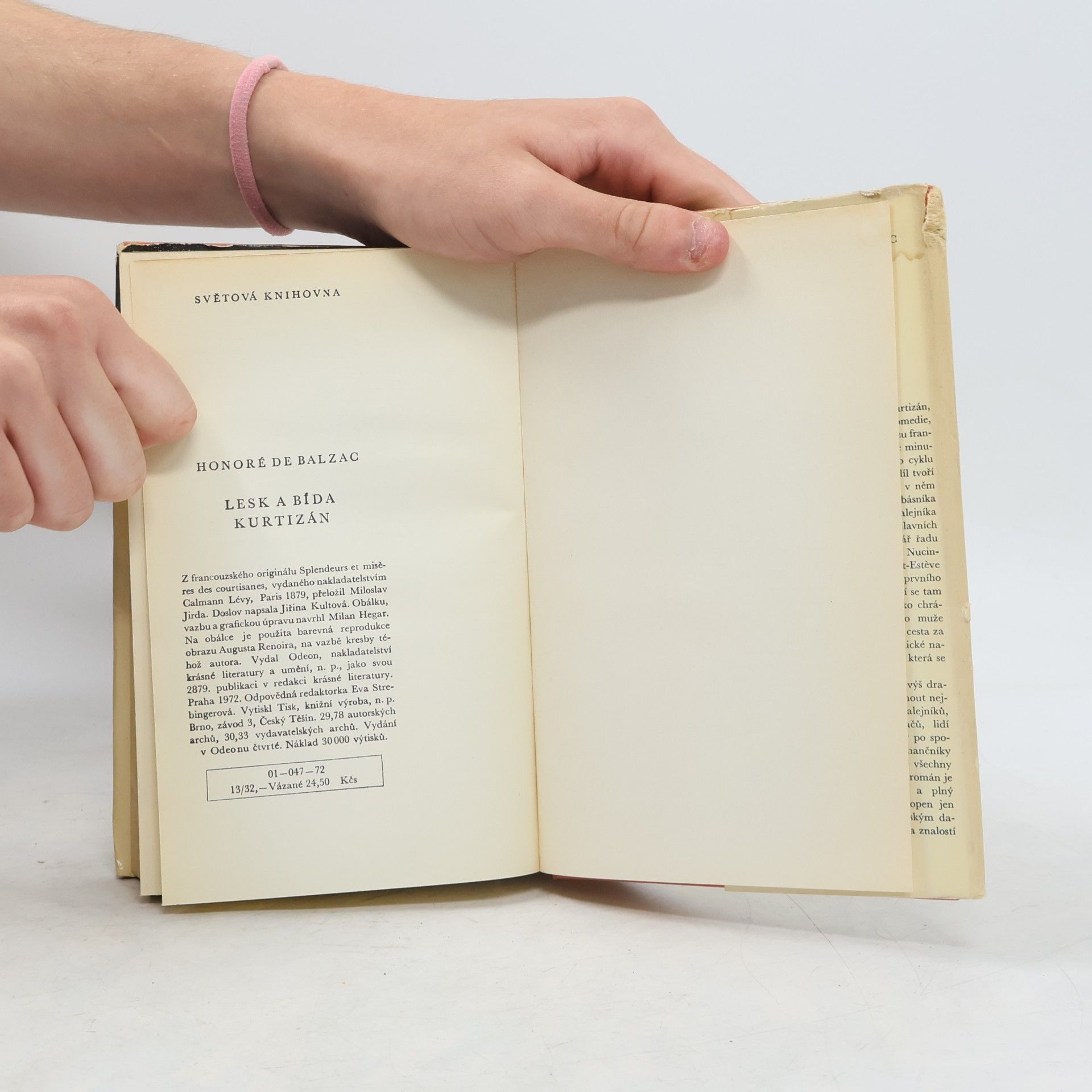 Honoré de Balzac Lesk a bída kurtizán