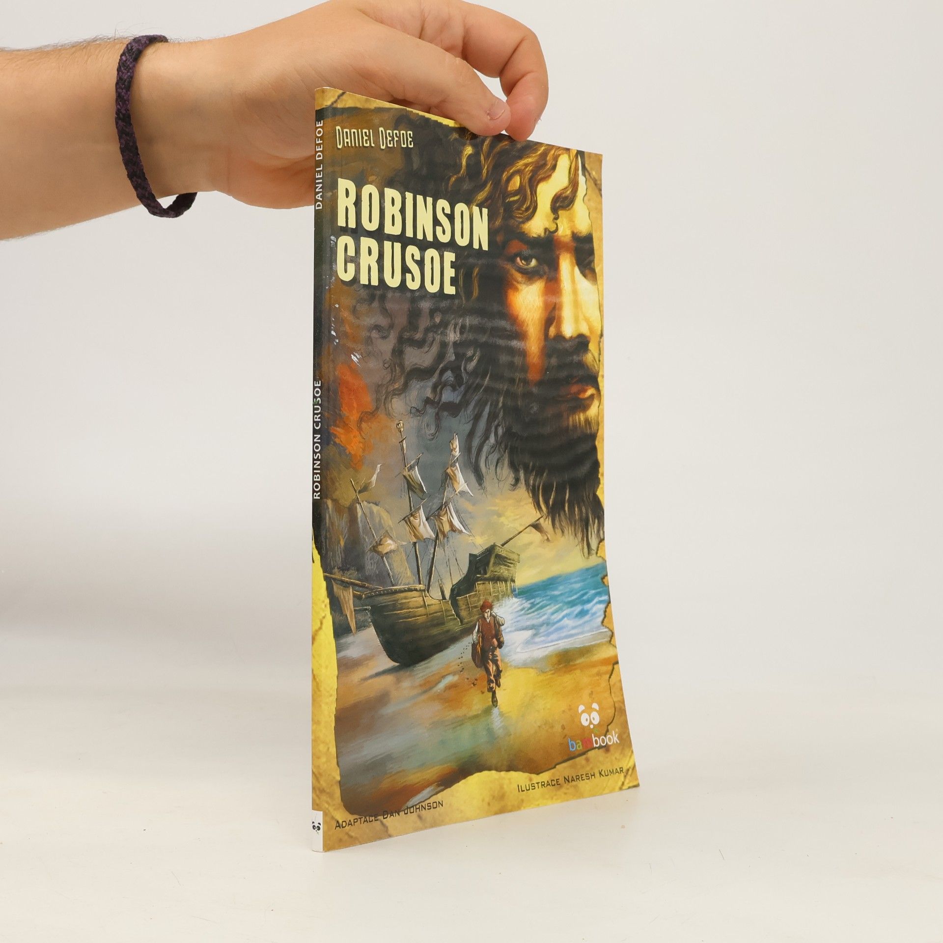 Dan Johnson Robinson Crusoe. Komiks