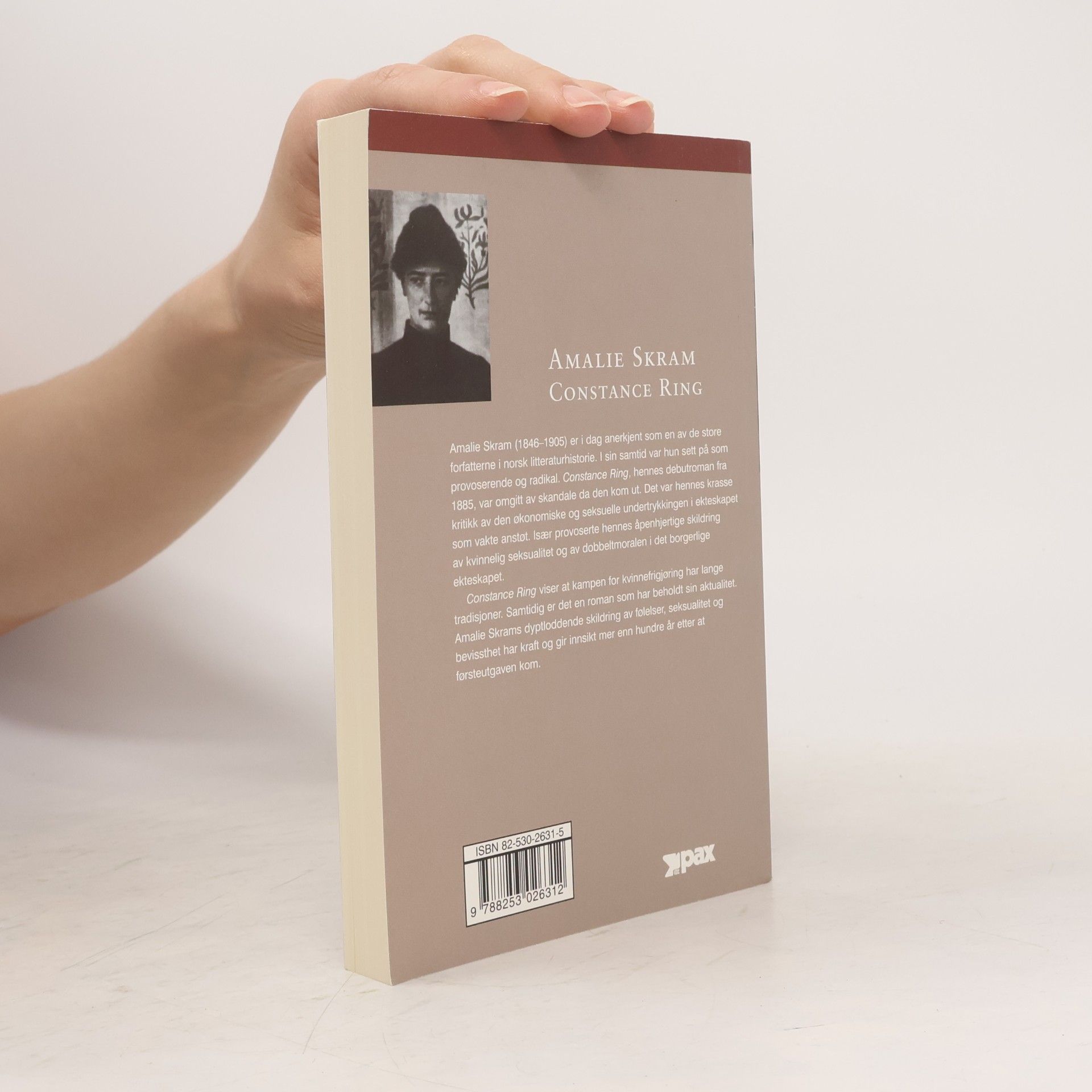 Amalie Skram Pax bok: Constance Ring