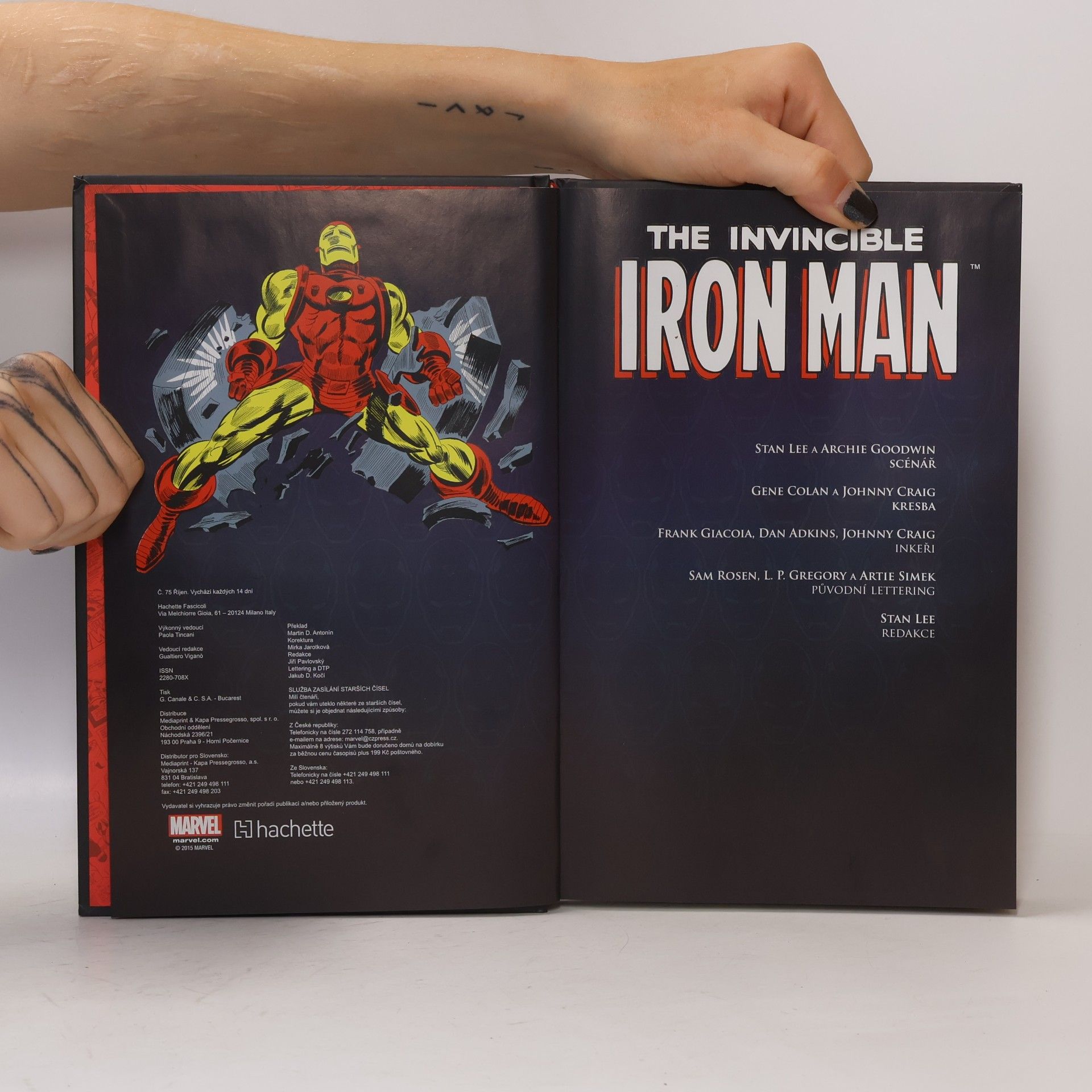 Stan Lee The Invincible Iron Man 91. Tragédie a triumf