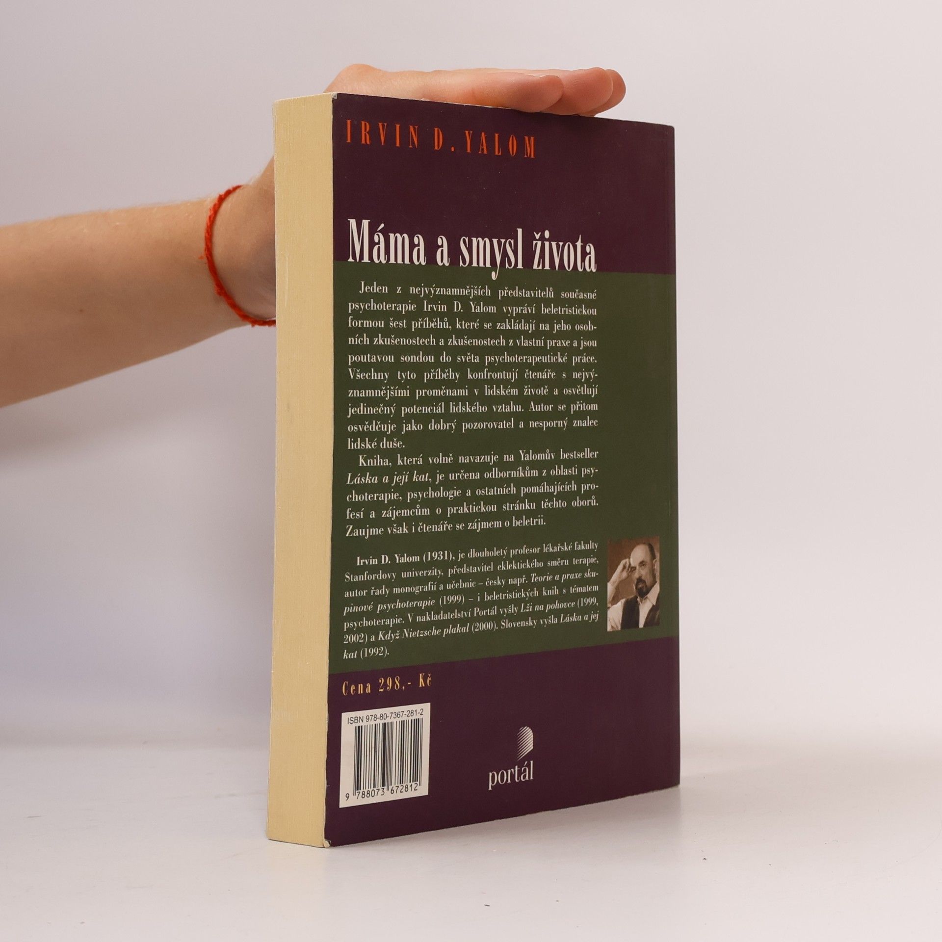 Irvin Yalom Máma a smysl života