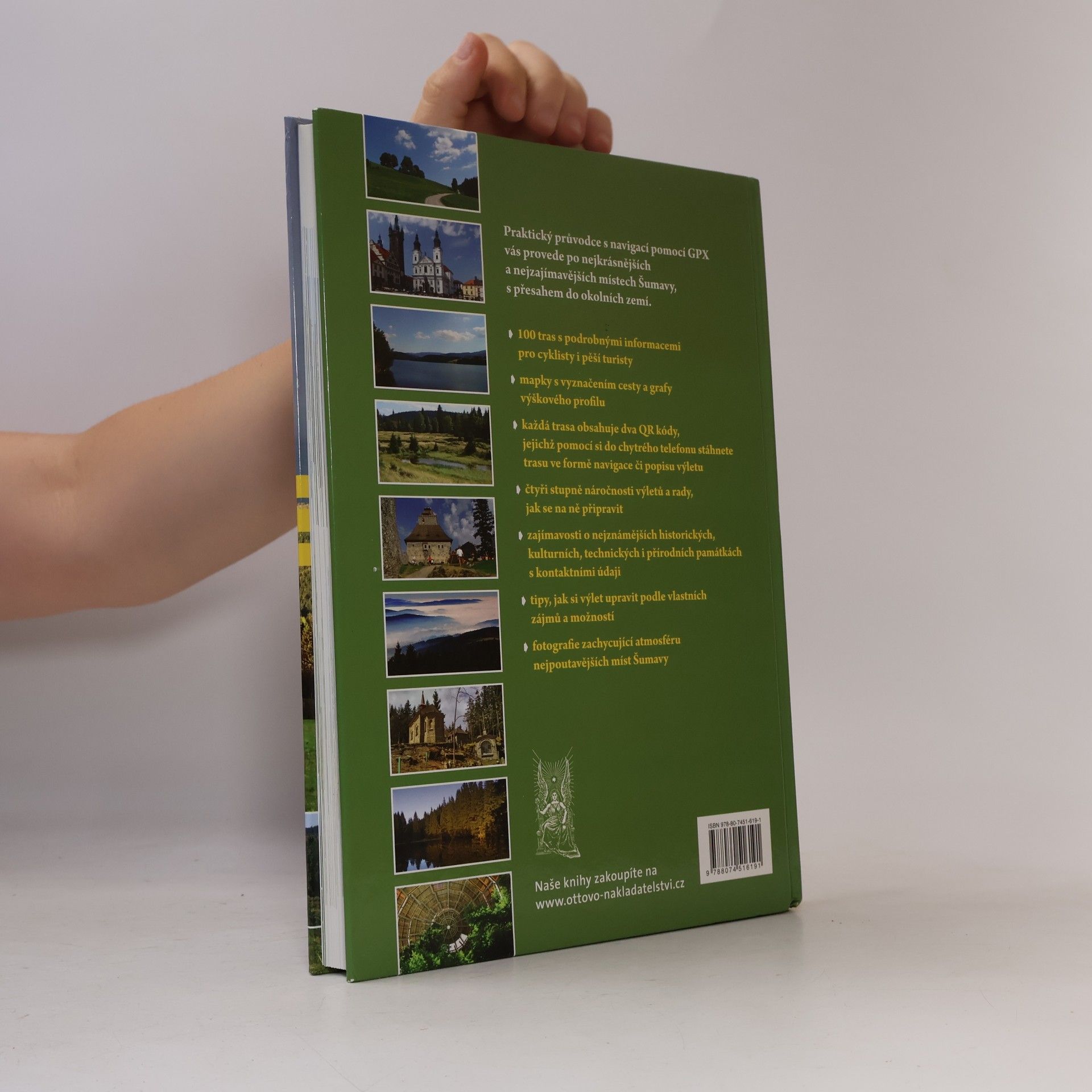 Ivo Paulík Ottův atlas Šumava - výletní trasy