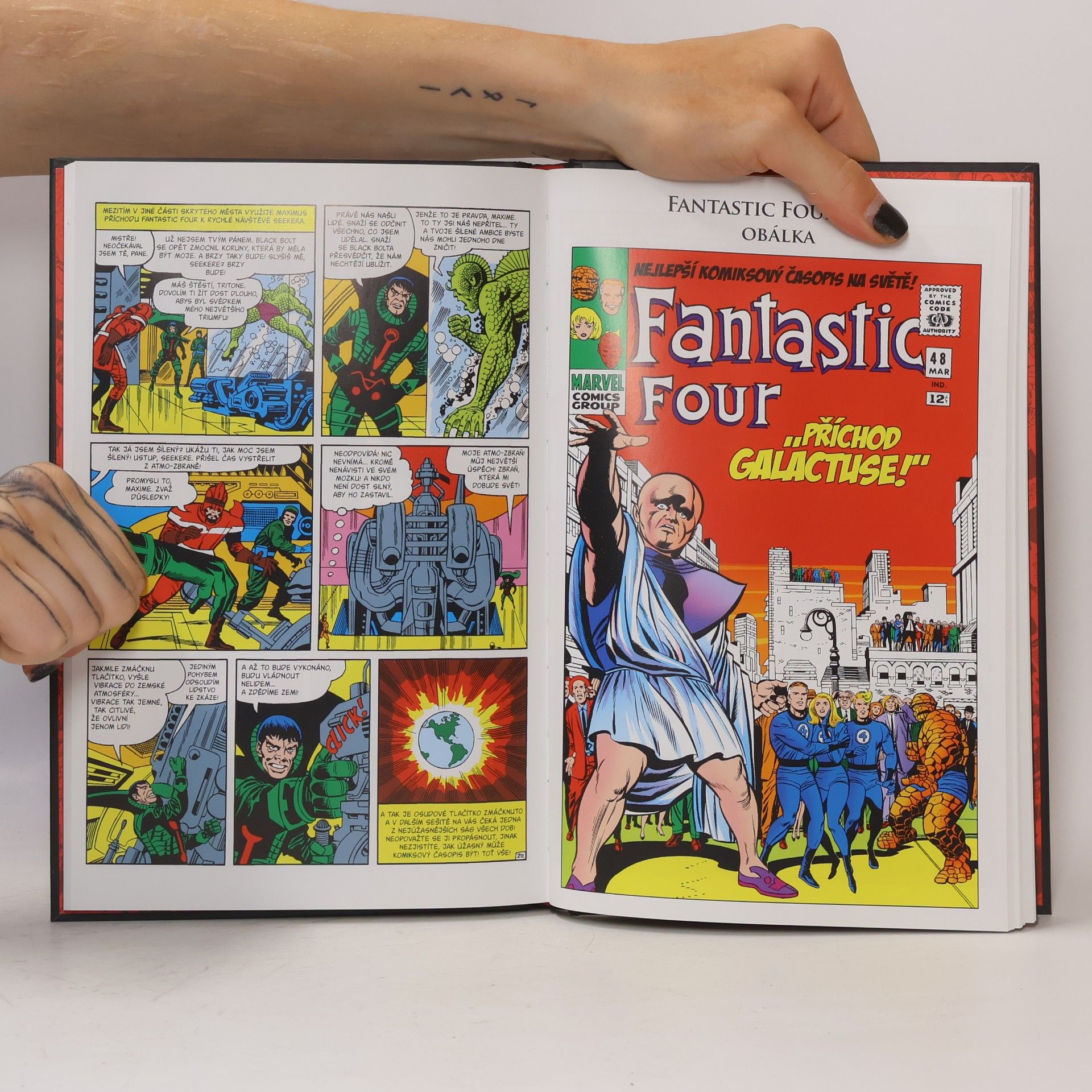 Jack Kirby Fantastic Four. Příchod Galactuse