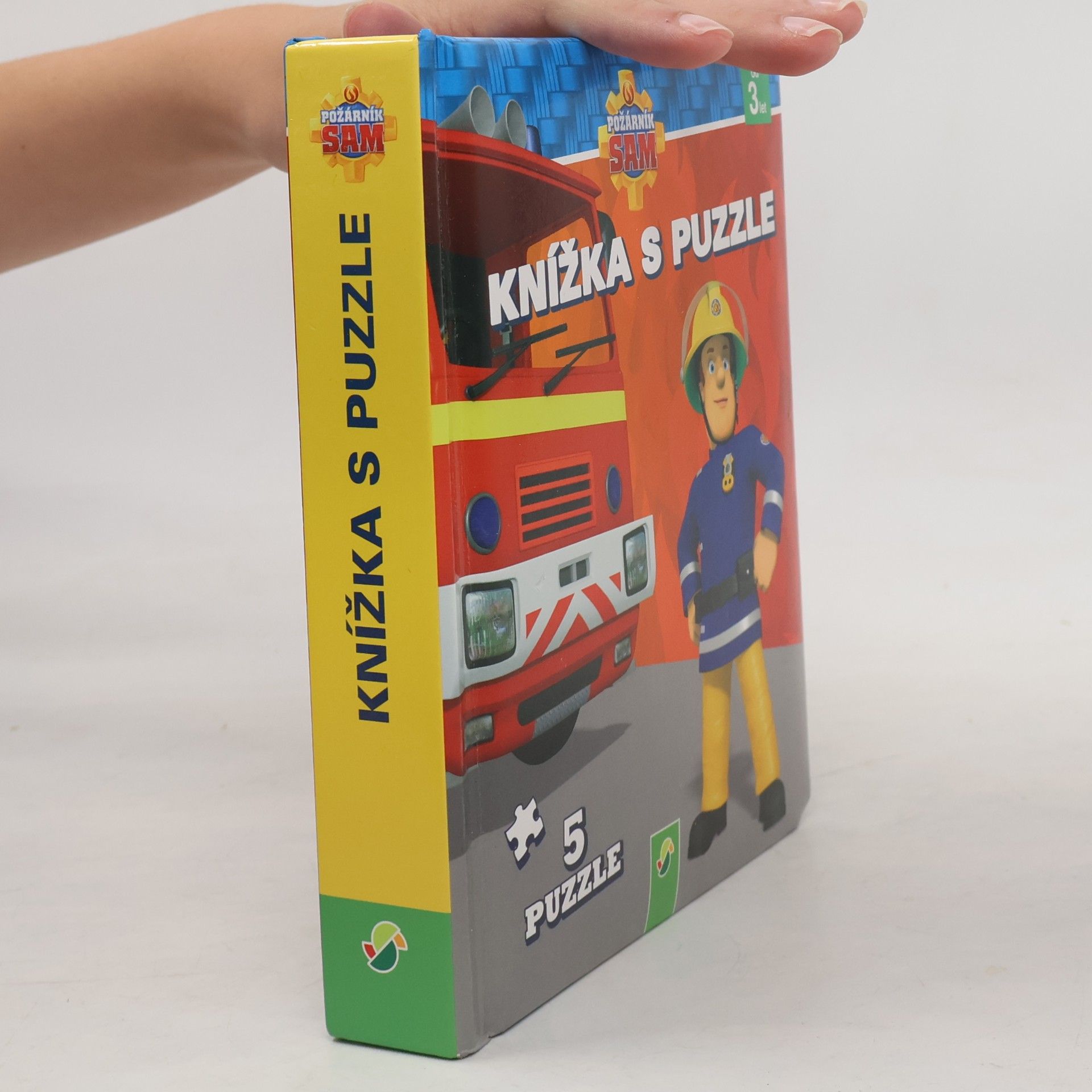 Autorenkollektiv Požárník Sam. Knížka s puzzle