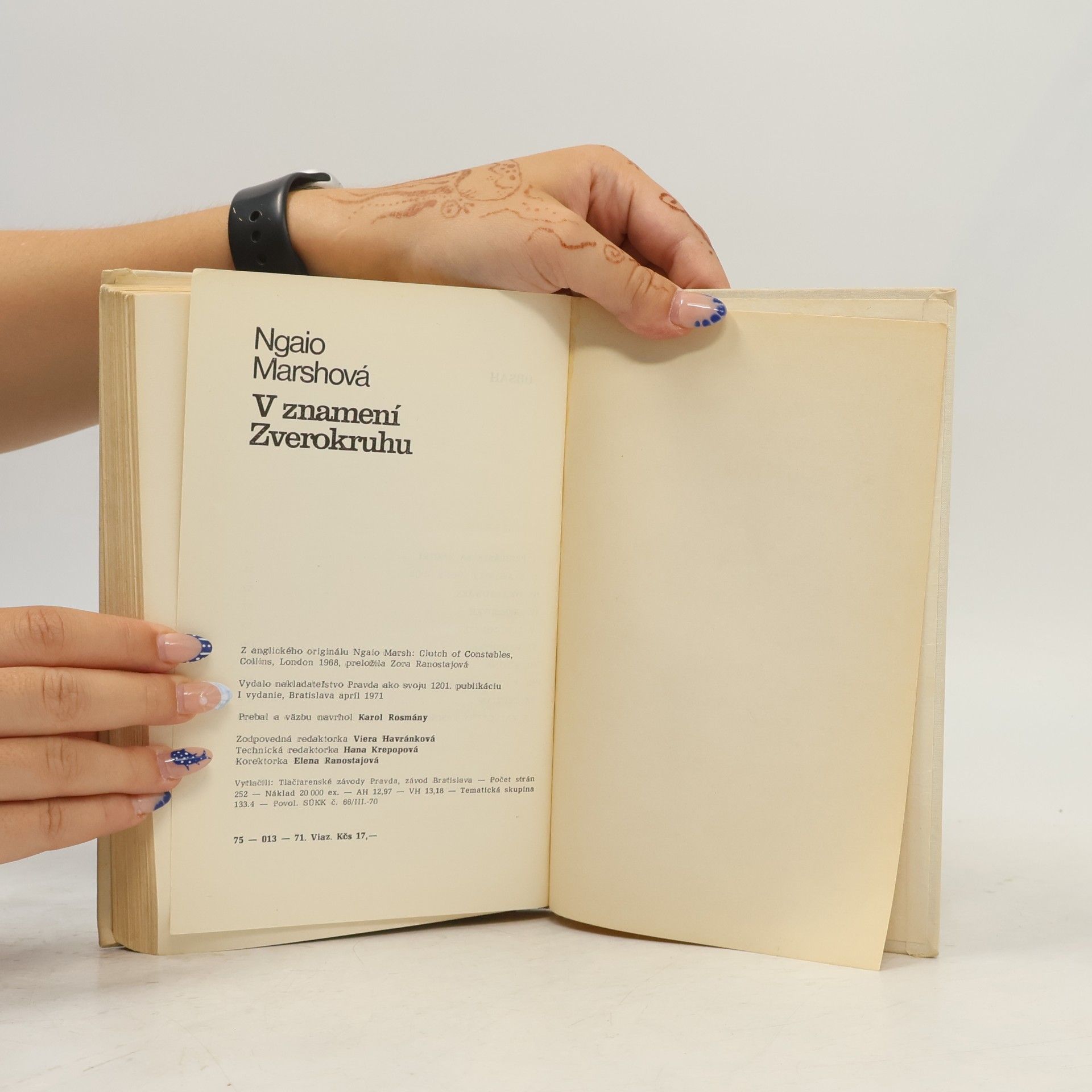 Ngaio Marsh V znamení zverokruhu