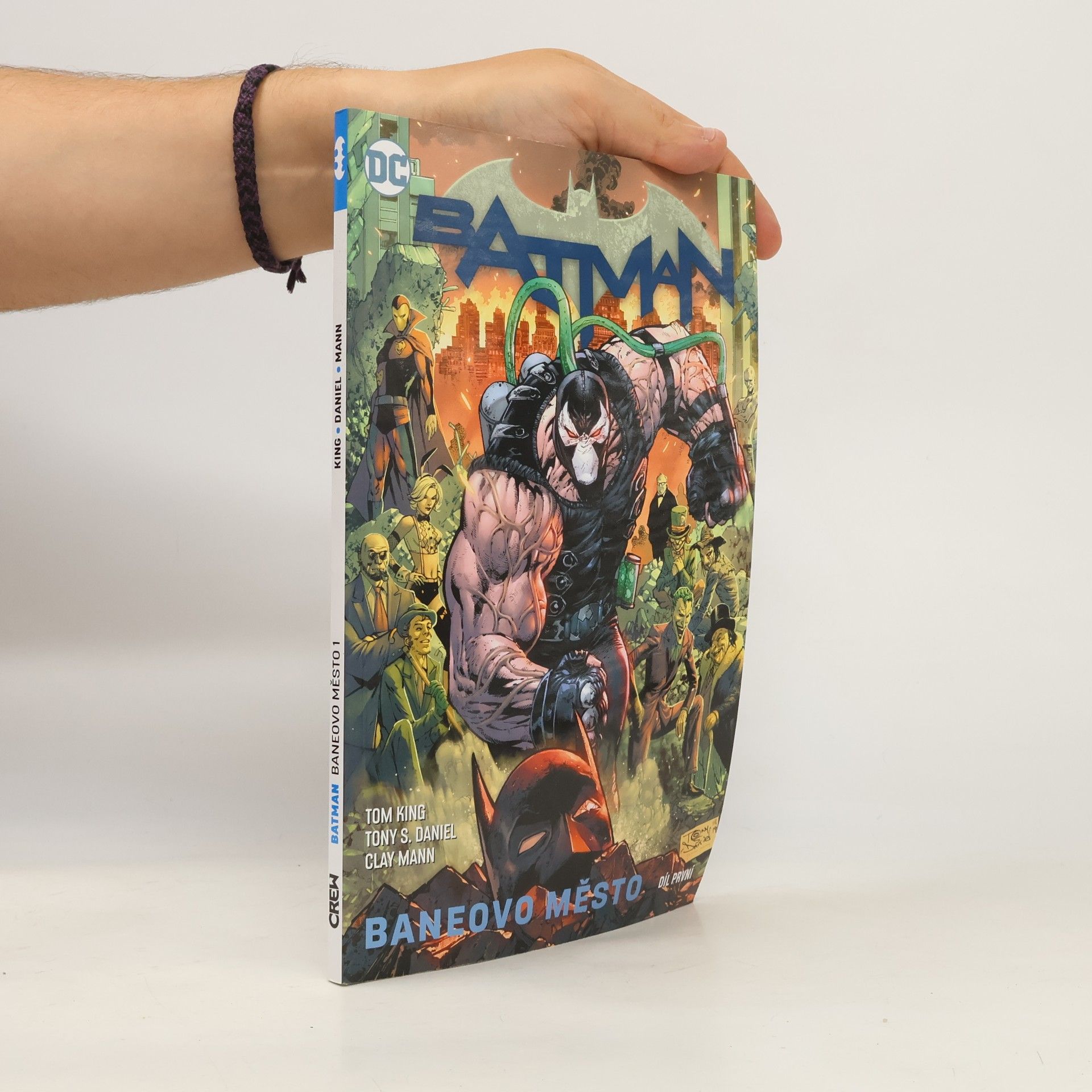 Clay Mann Batman. Baneovo město