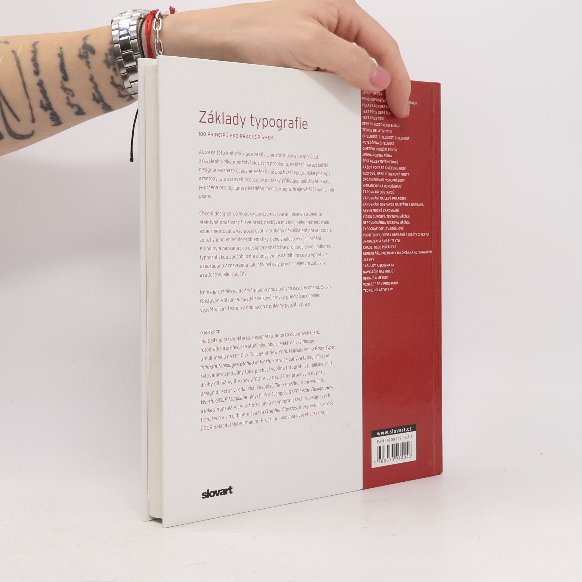 Ina Saltz Základy typografie