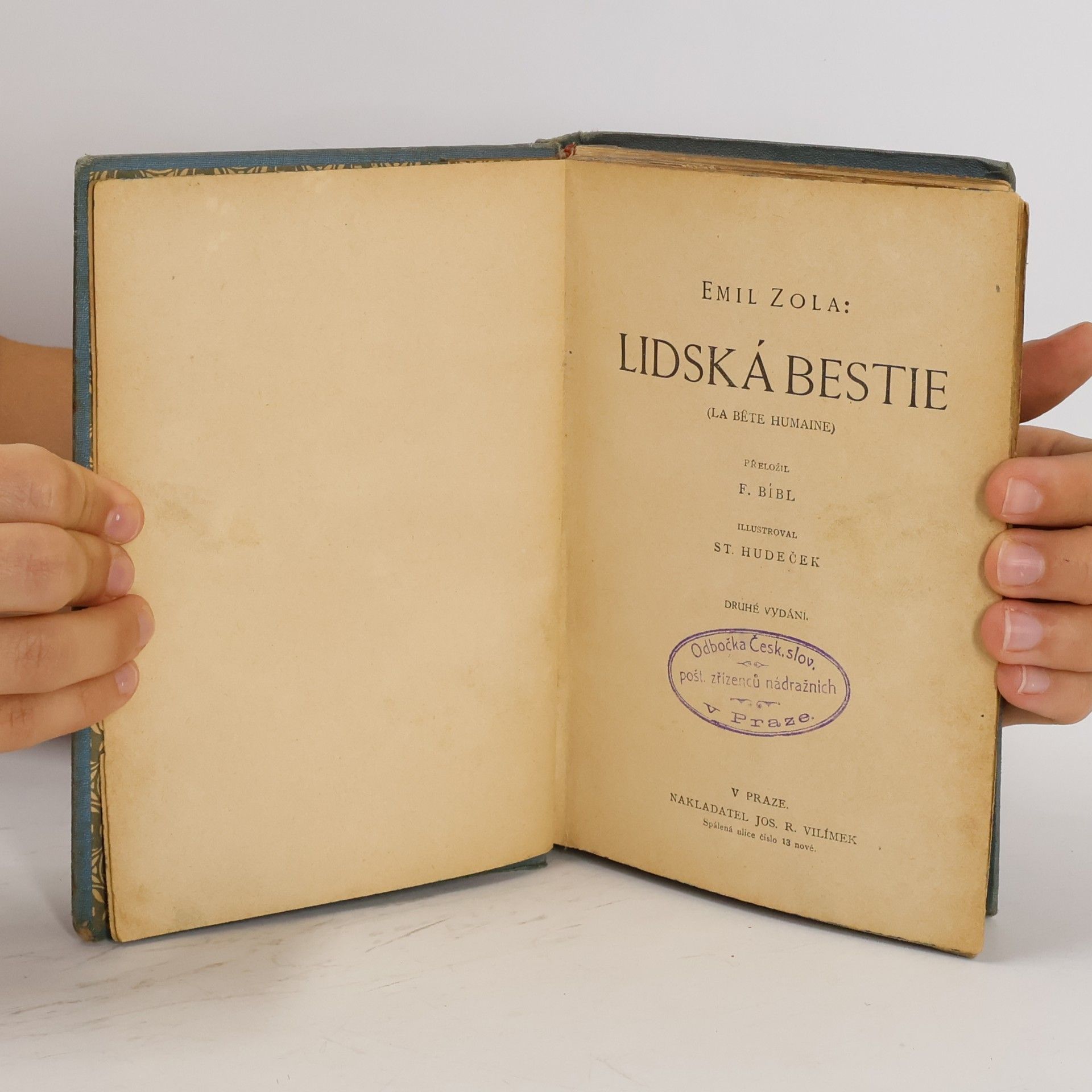 Émile Zola Lidská bestie