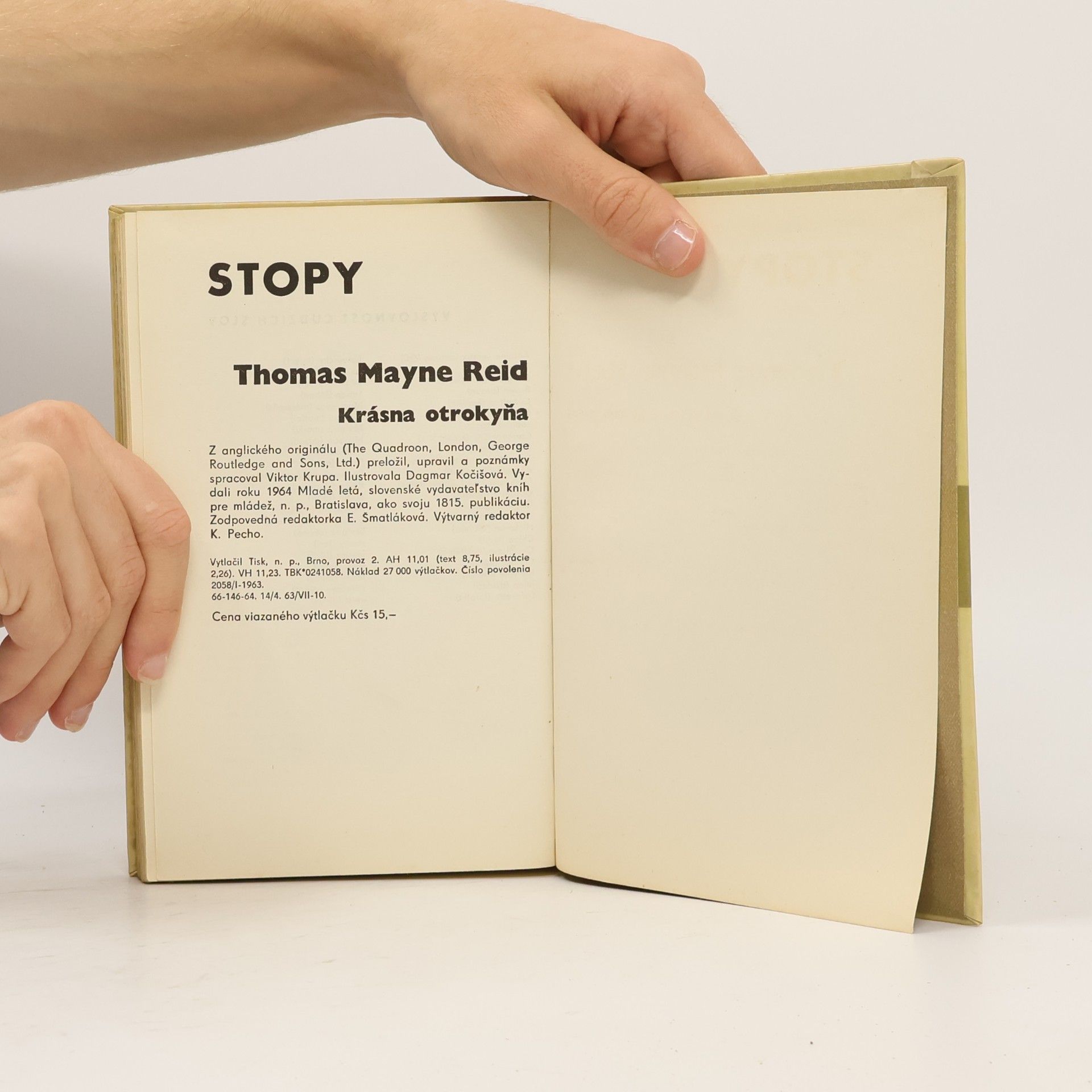 Thomas Mayne Reid Krásna otrokyňa