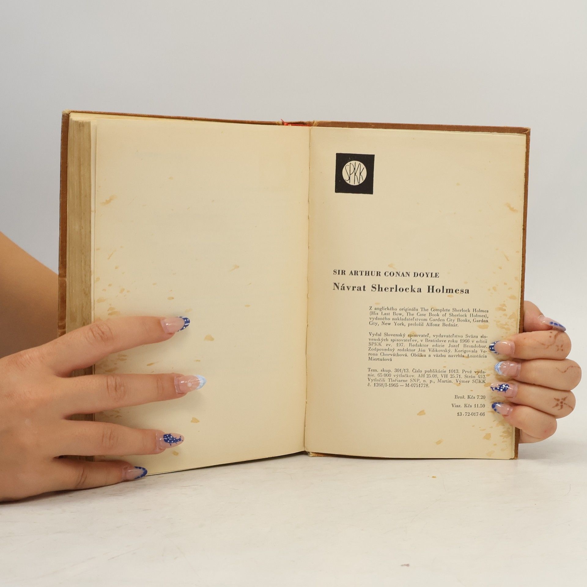 Arthur Conan Doyle Návrat Sherlocka Holmese