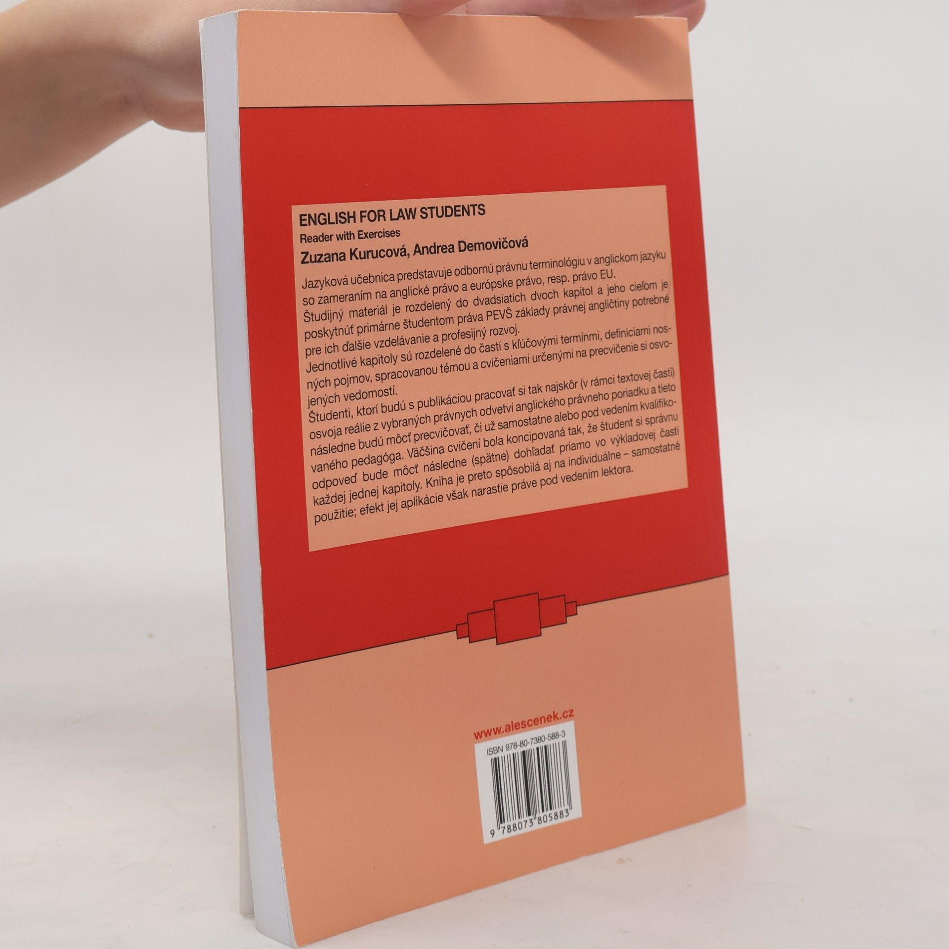 Zuzana Kurucová English for law students : reader with exercises