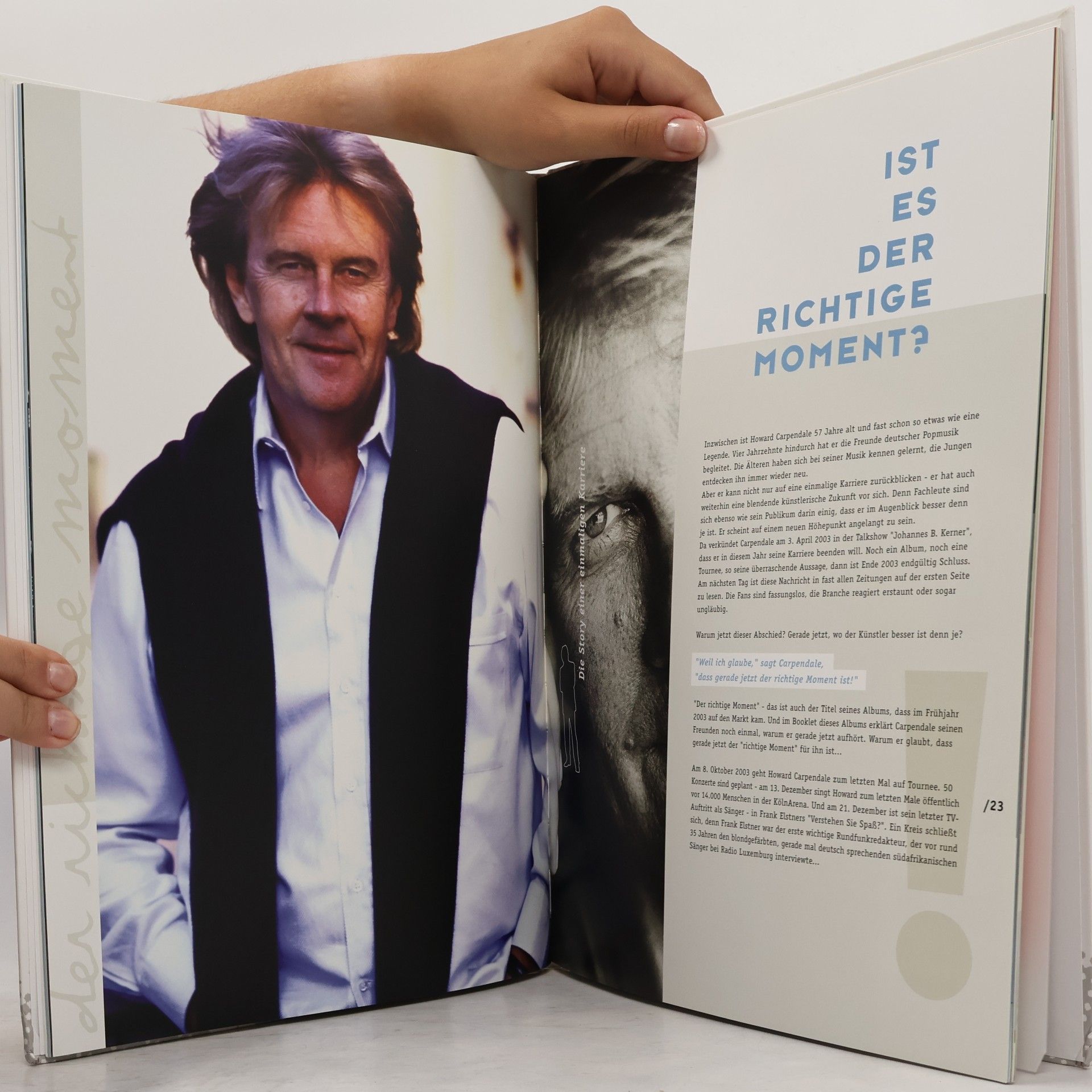 Howard Carpendale Der Richtige Moment