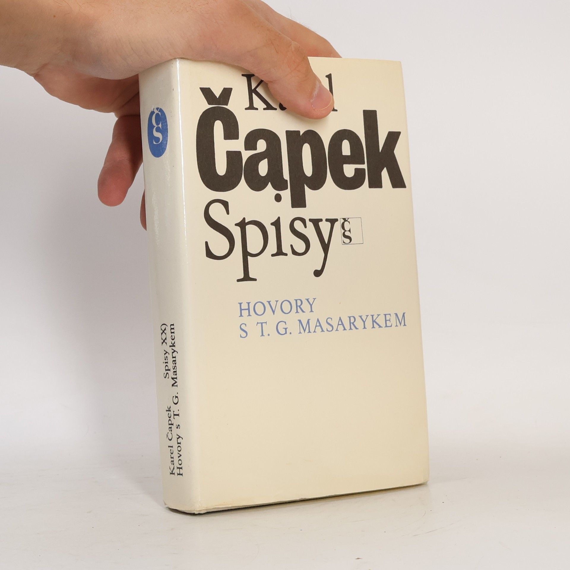 Karel Čapek Hovory s T. G. Masarykem
