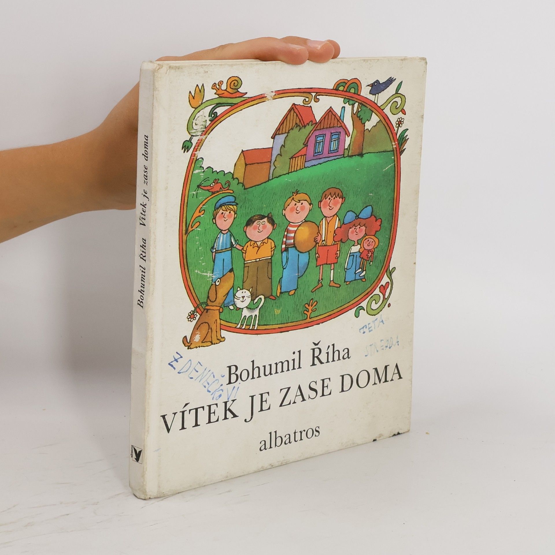 Bohumil Říha Vítek je zase doma