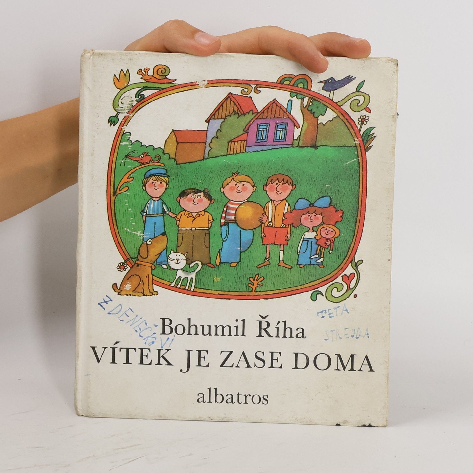 Bohumil Říha Vítek je zase doma