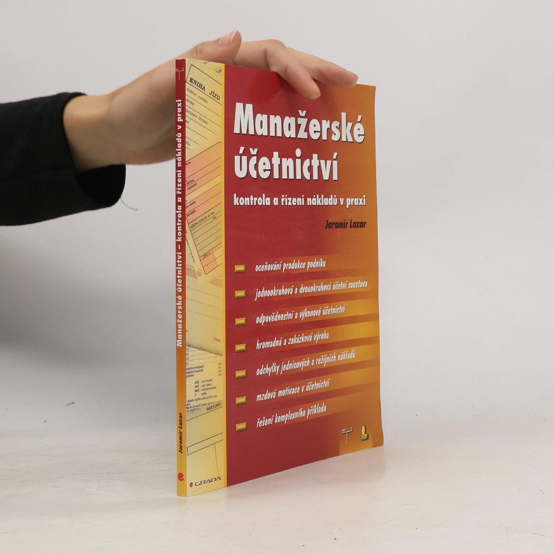 Jaromír Lazar Manažerské účetnictví