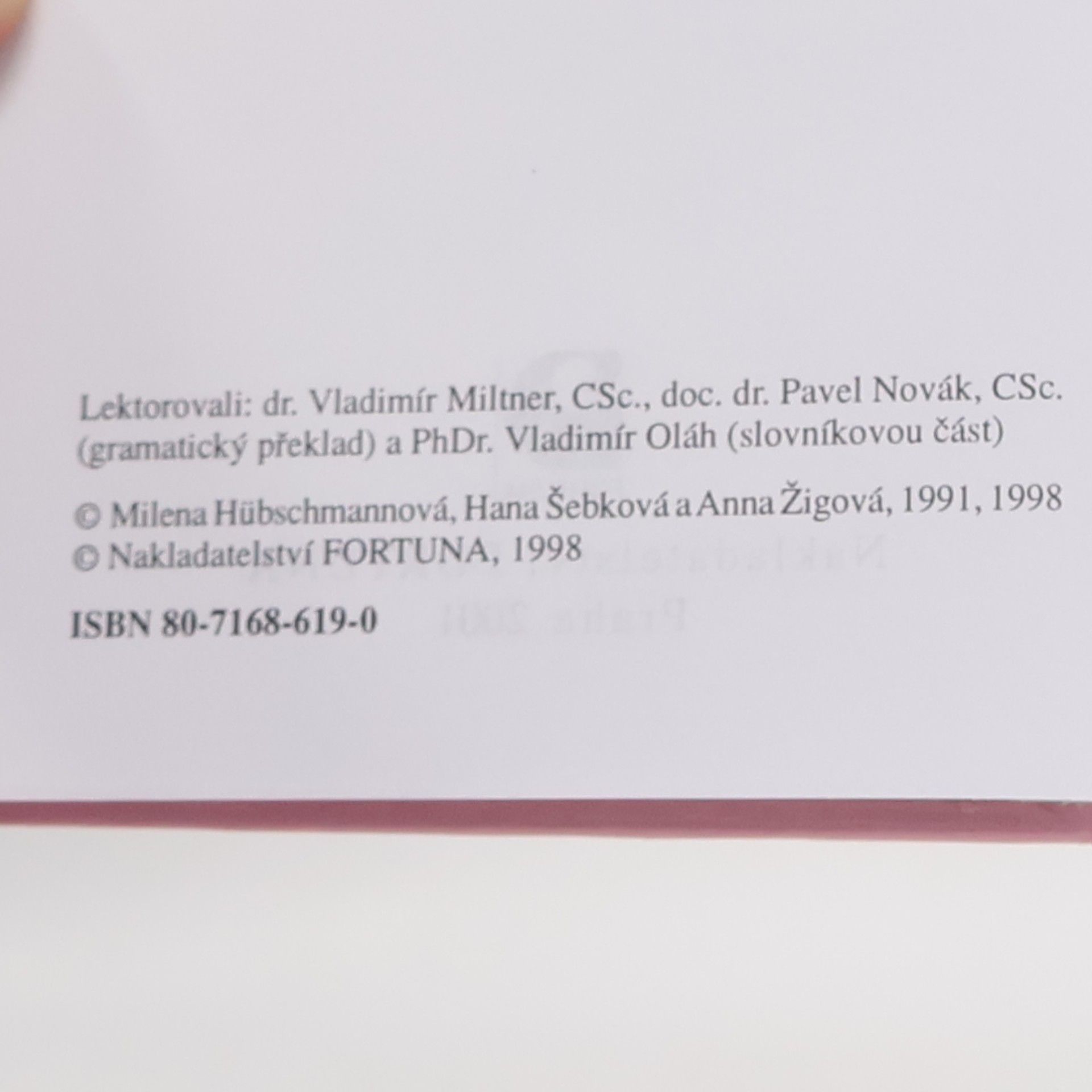 Milena Hübschmannová Romsko-český a česko-romský kapesní slovník