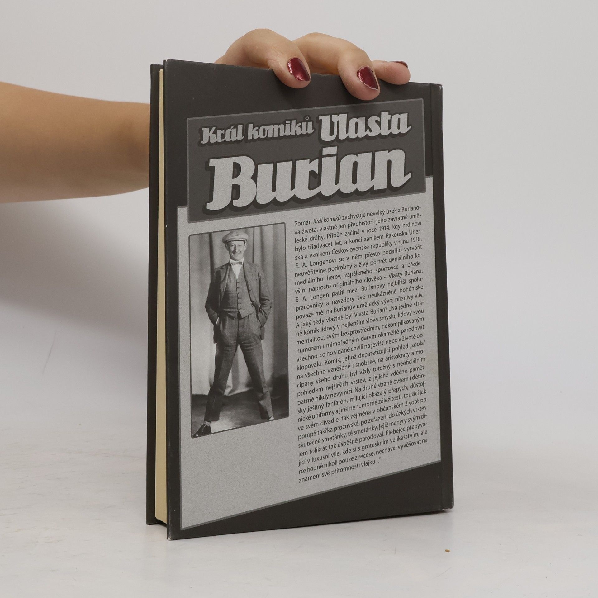 Emil Artur Longen Král komiků Vlasta Burian