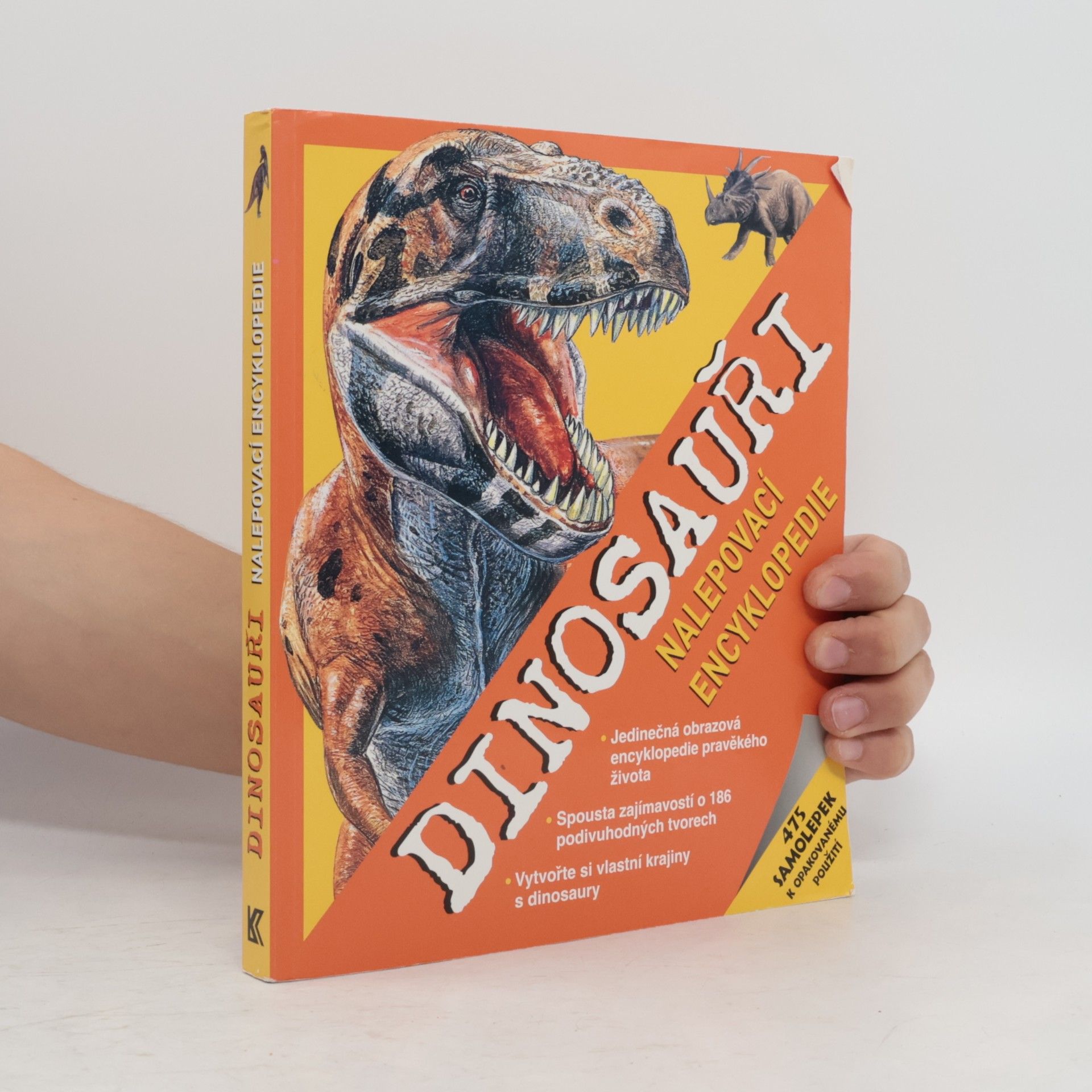 Jinny Johnson Dinosauři: nalepovací encyklopedie