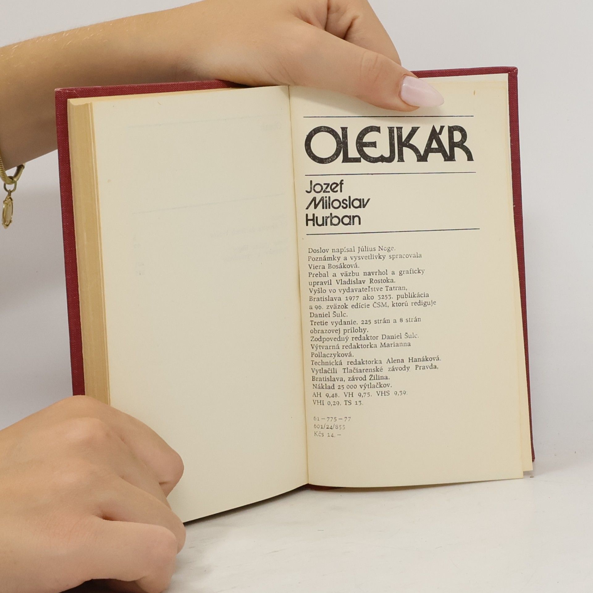 Jozef Miloslav Hurban Olejkár