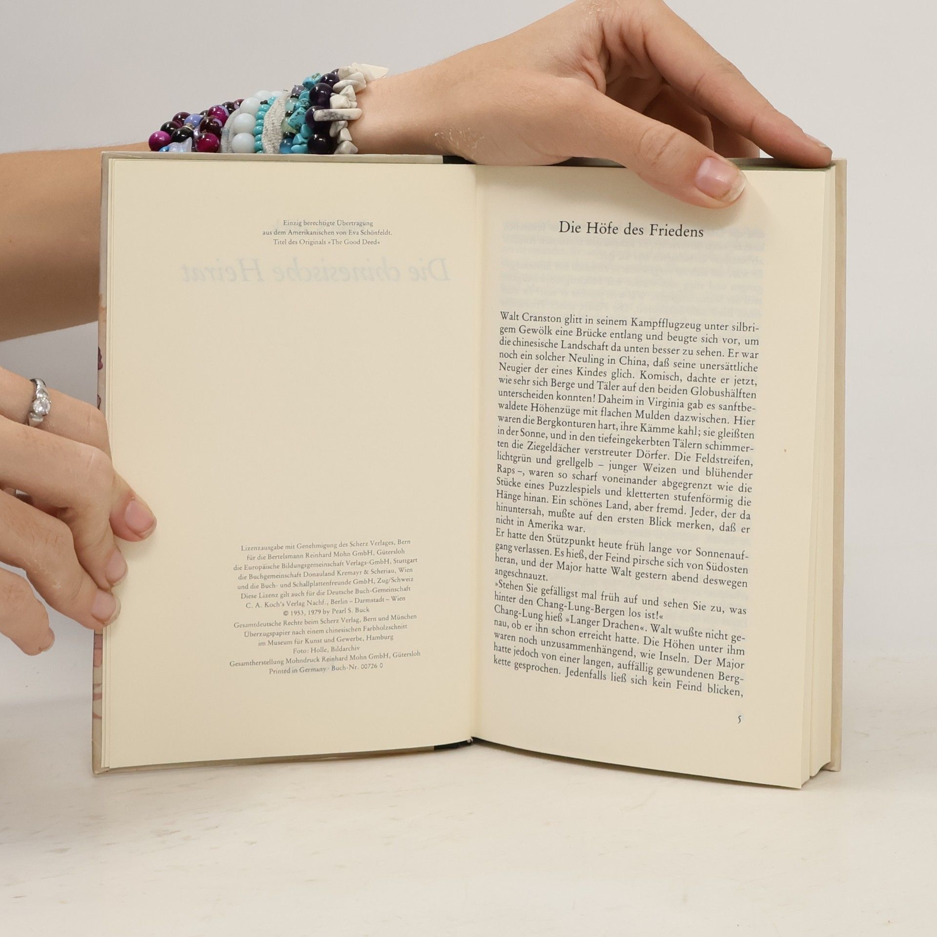 Pearl S. Buck Die chinesische Heirat