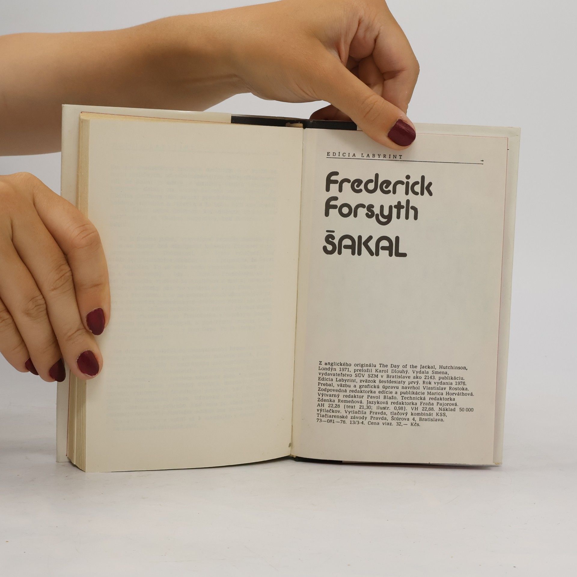 Frederick Forsyth Šakal