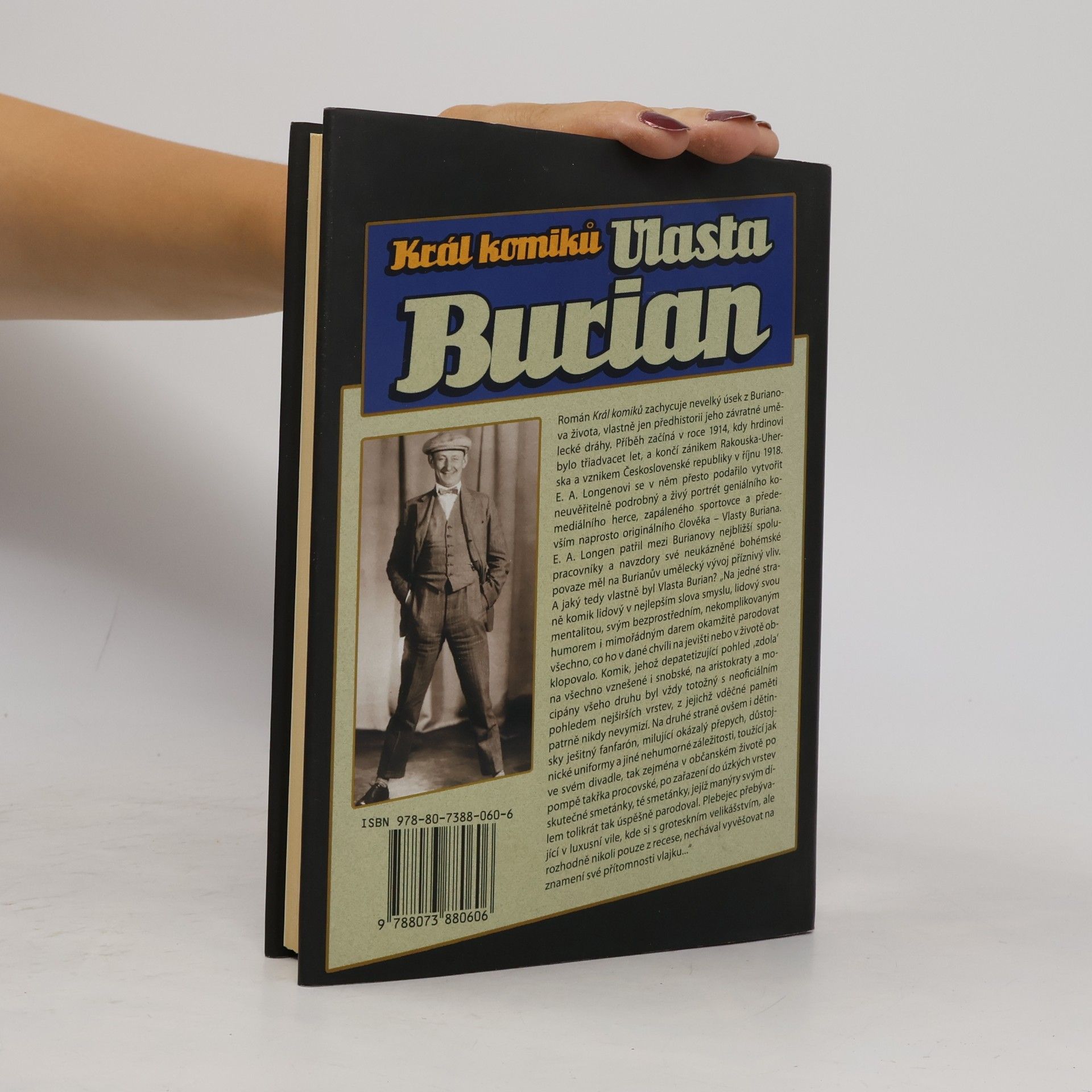 Emil Artur Longen Král komiků Vlasta Burian