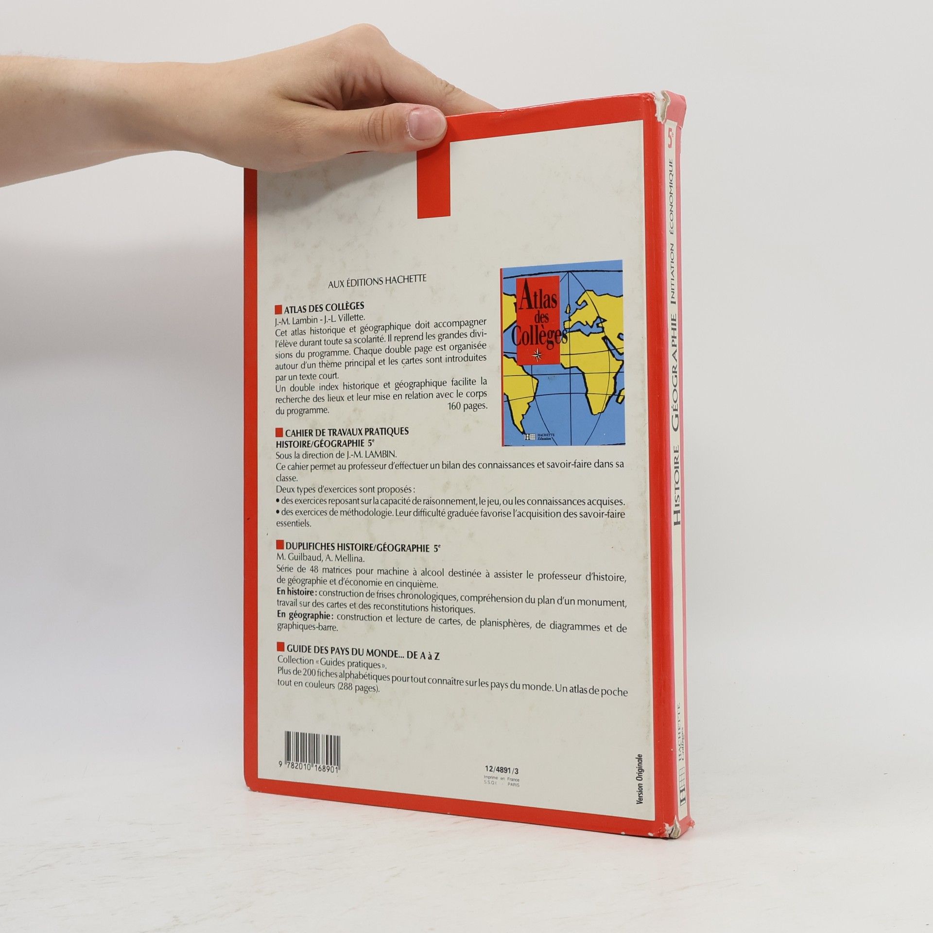 Jean Michel Lambin Histoire Géographie