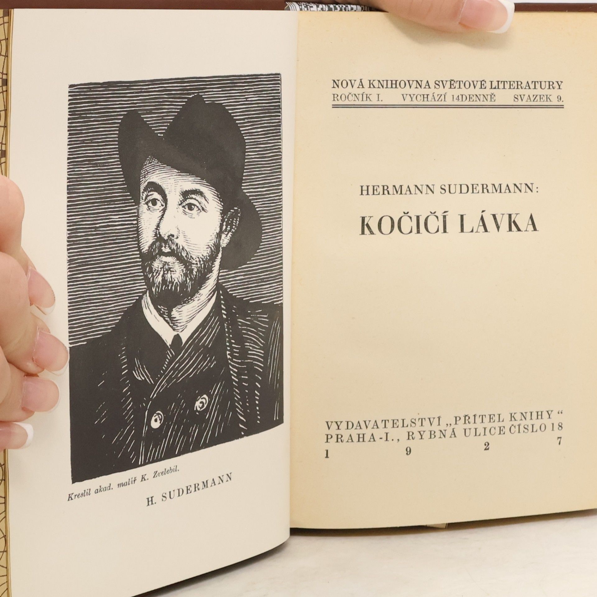 Hermann Sudermann Kočičí lávka