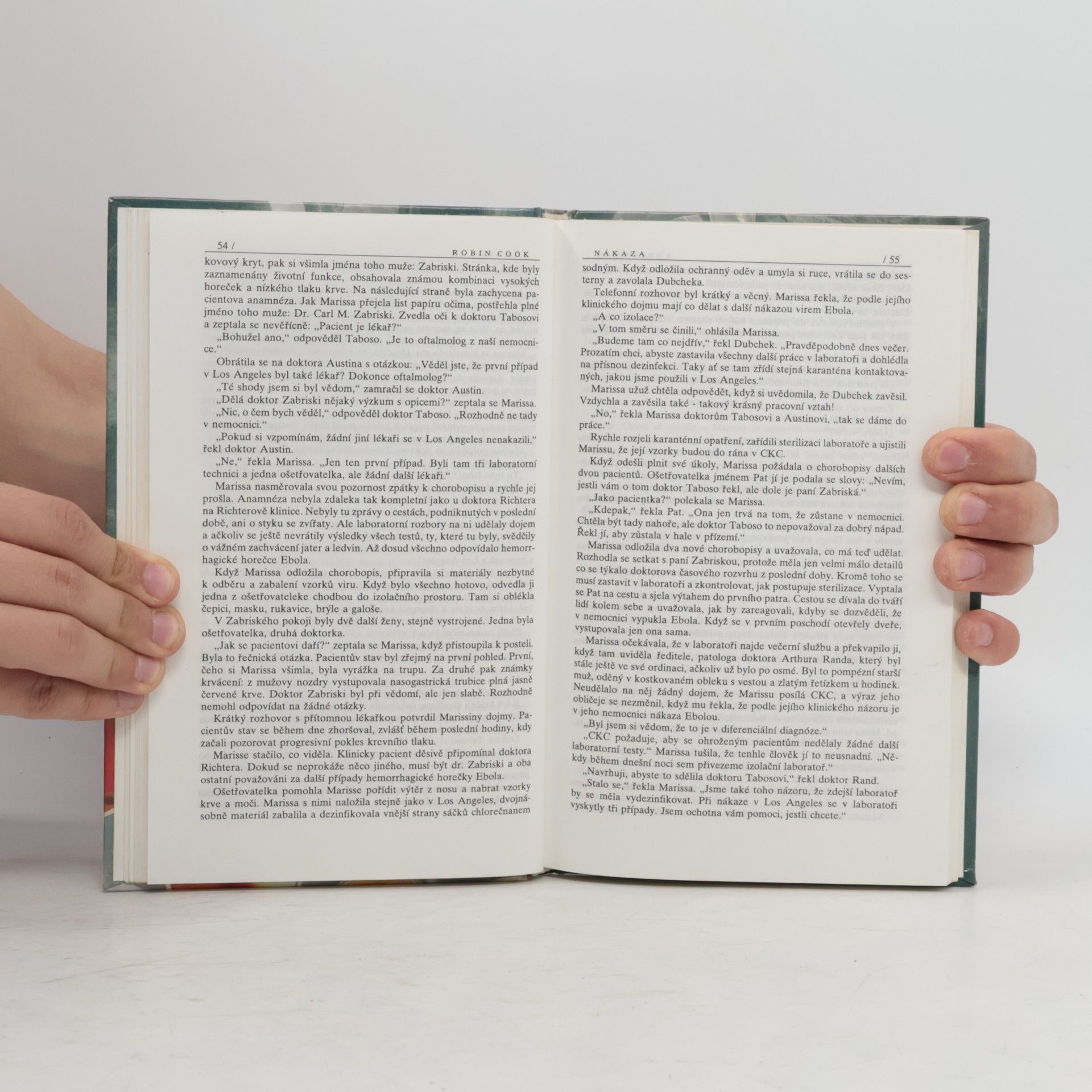 Robin Cook Nákaza