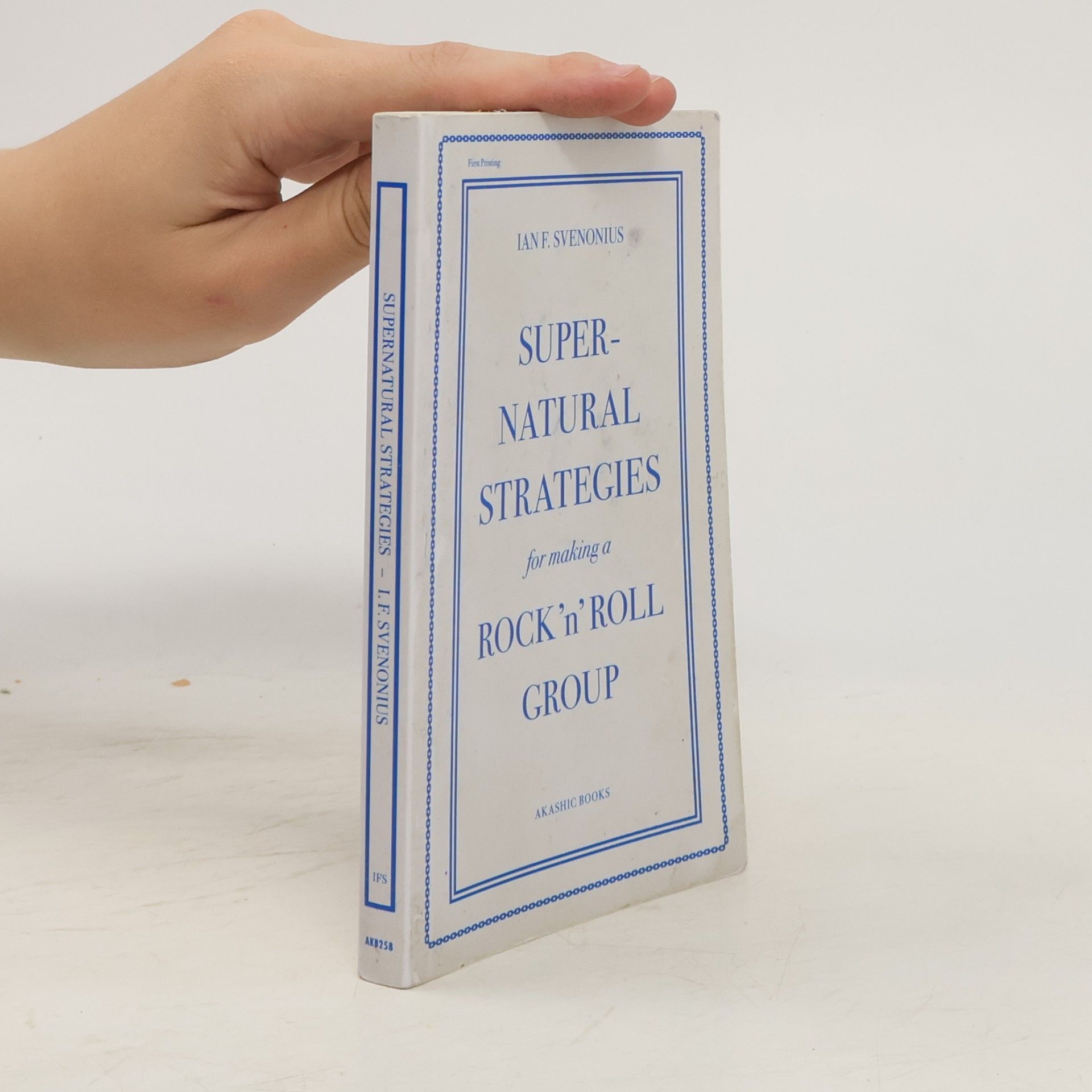 Ian F. Svenonius Supernatural Strategies for Making a Rock 'n' Roll Group - First Printing