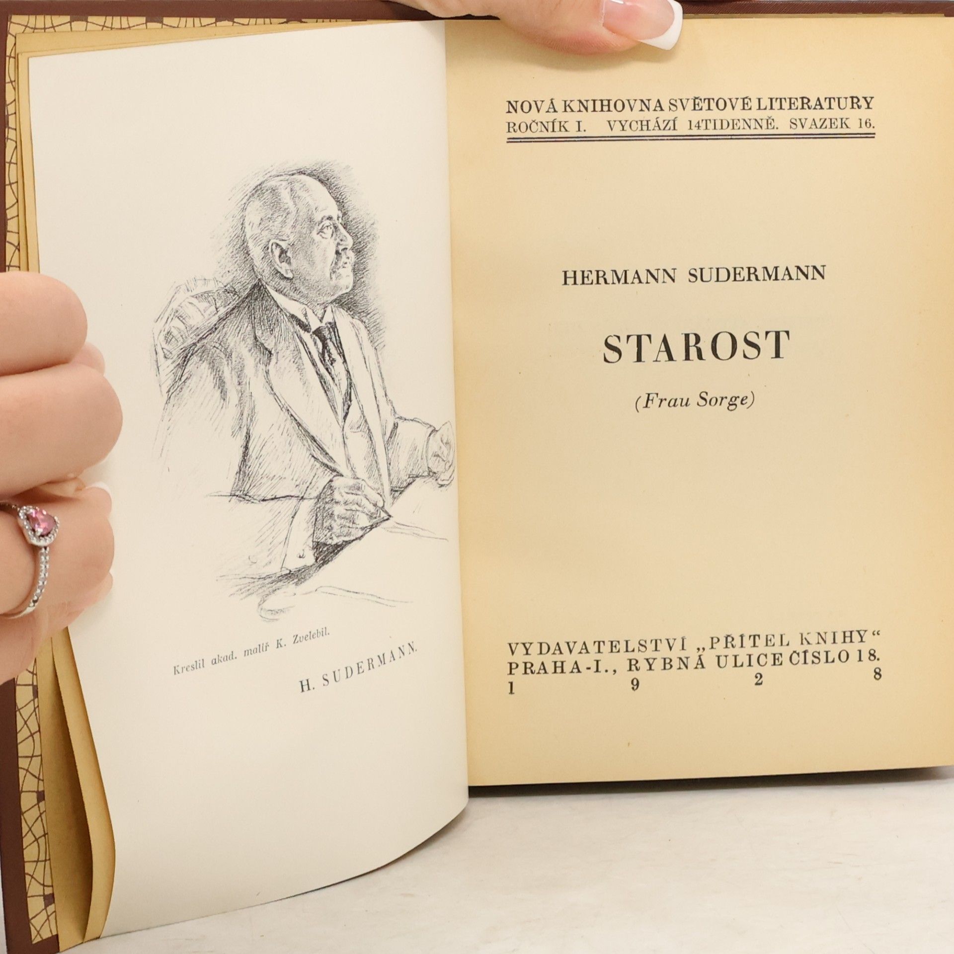 Hermann Sudermann Starost