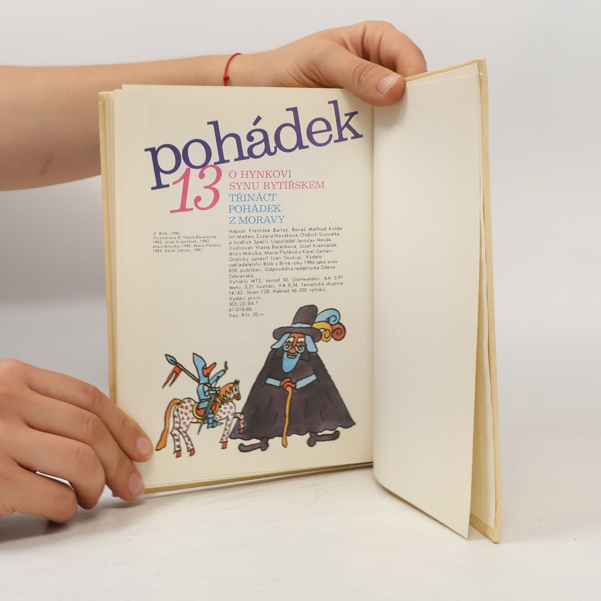 Various authors O Hynkovi synu rytířském. Třináct pohádek z Moravy