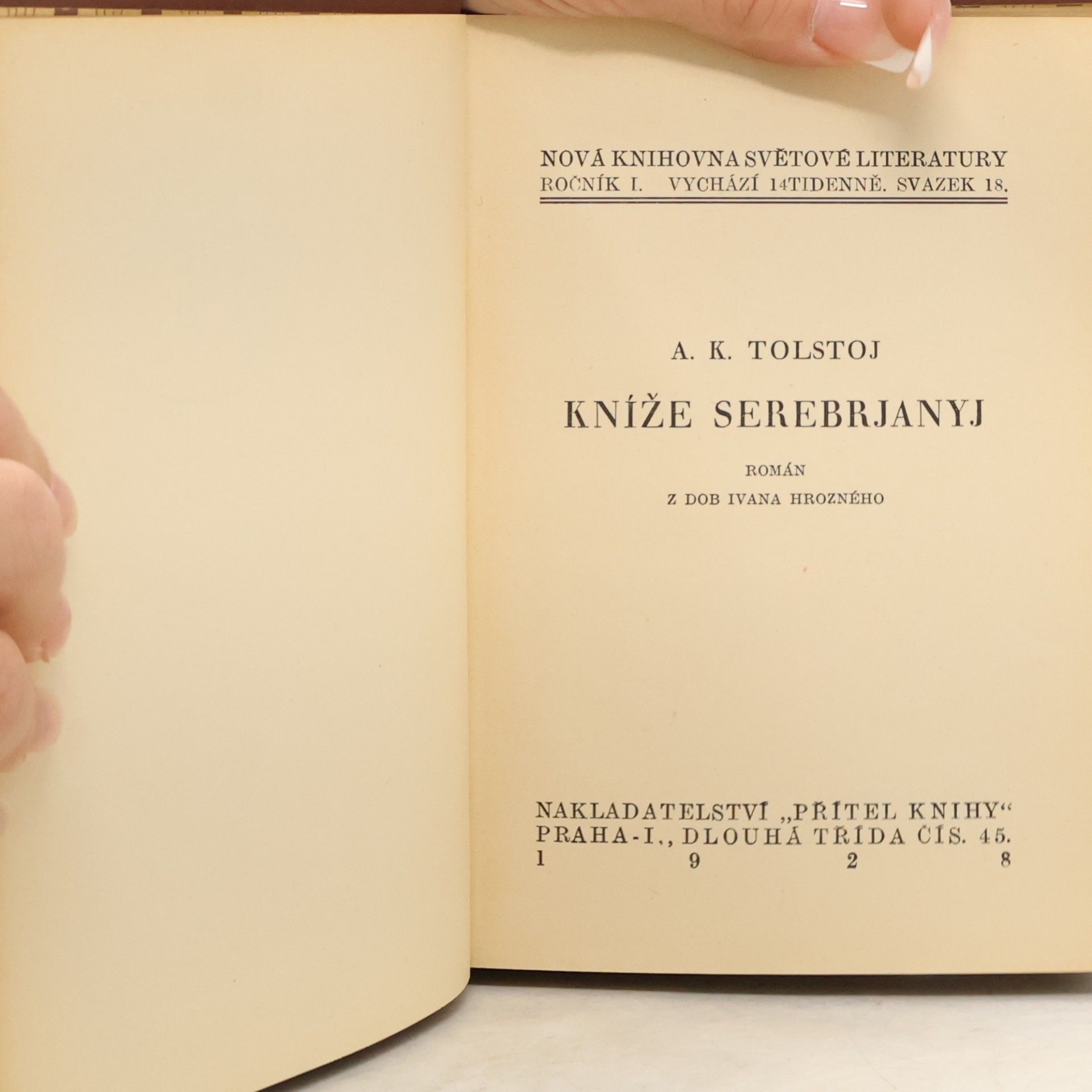 Alexej Nikolajevič Tolstoj Kníže Serebrjanyj