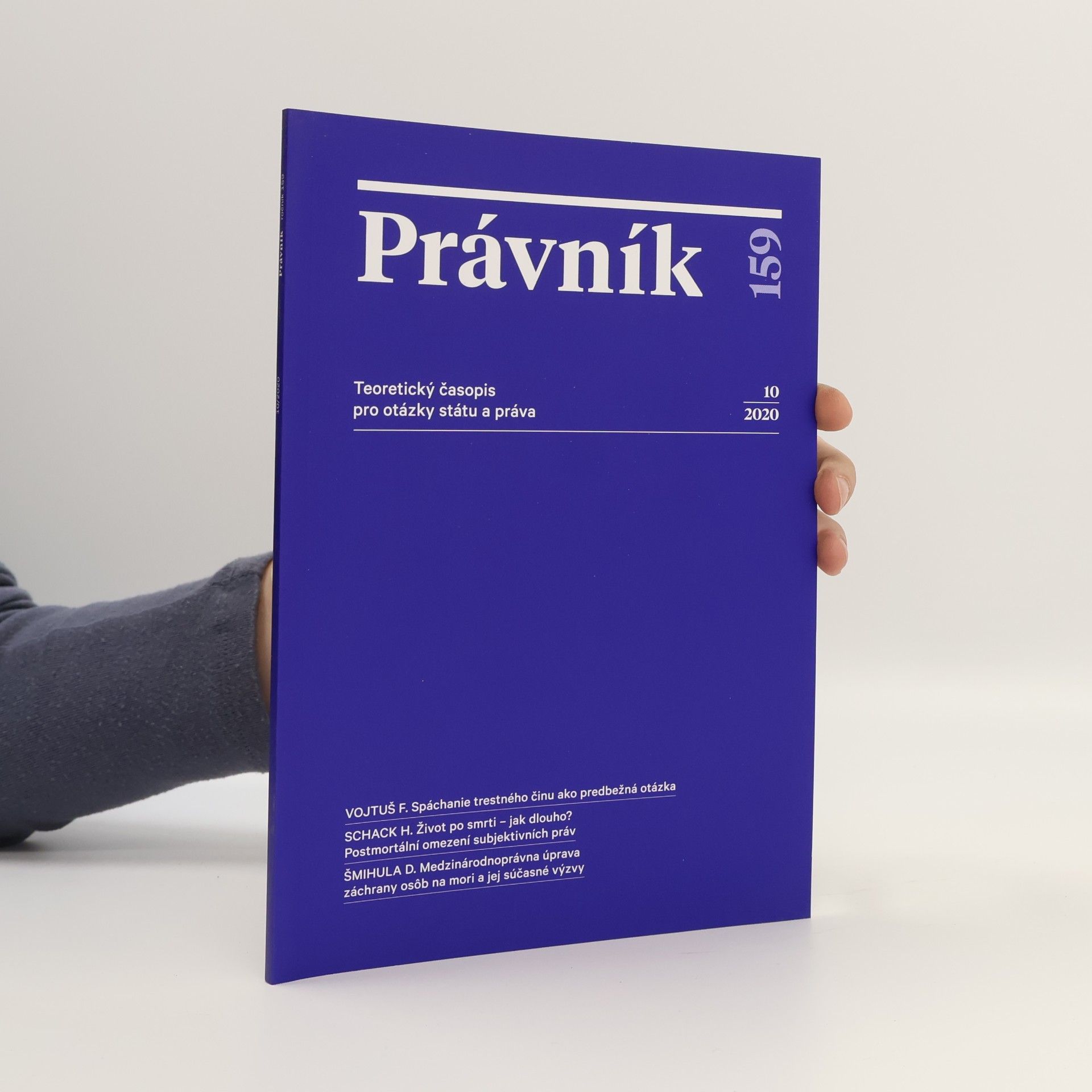 Kolektiv autorů Právník 159 10/2020