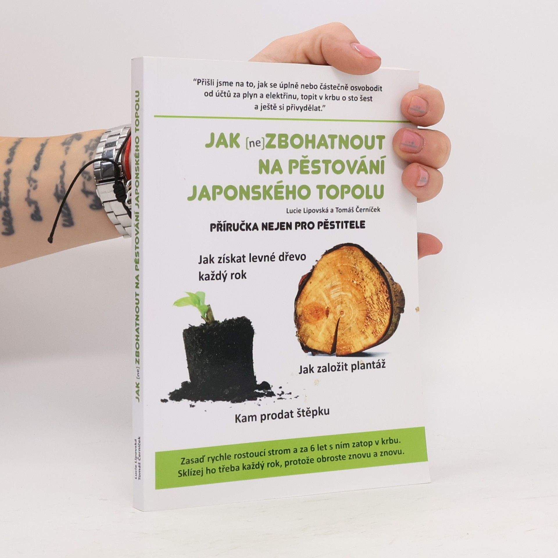 Tomáš Černíček Jak (ne)zbohatnout na pěstování japonského topolu