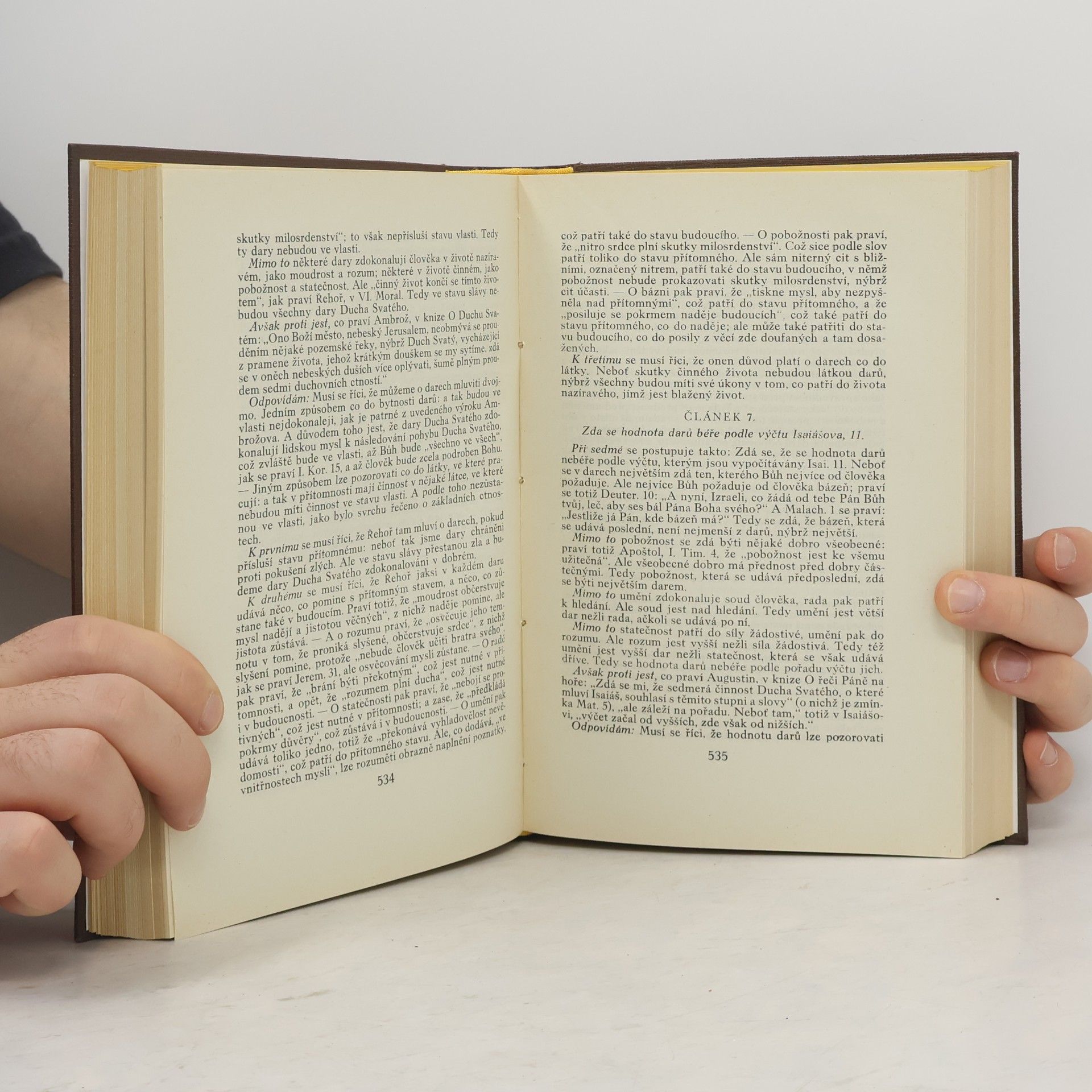 sv. Tomáš Akvinský Theologická summa II. Theologické summy Svatého Tomáše Akvinského