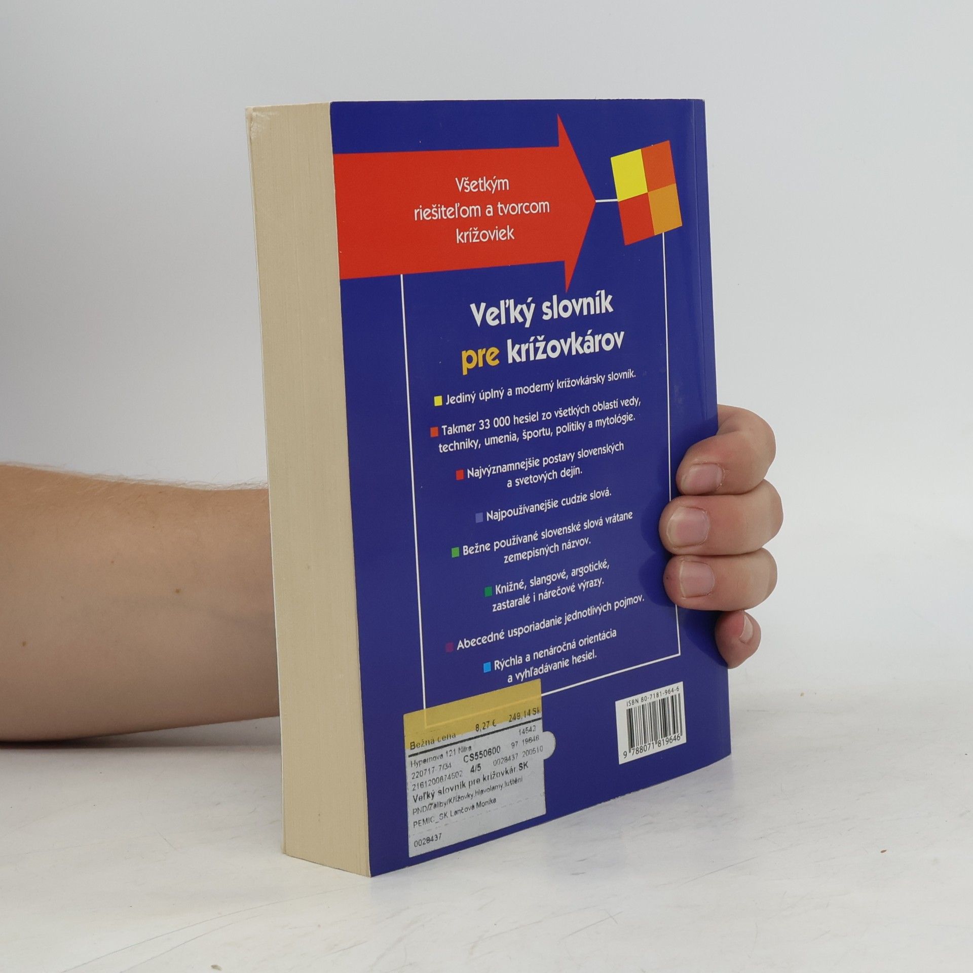 E. Nigma Veľký slovník pre krížovkárov