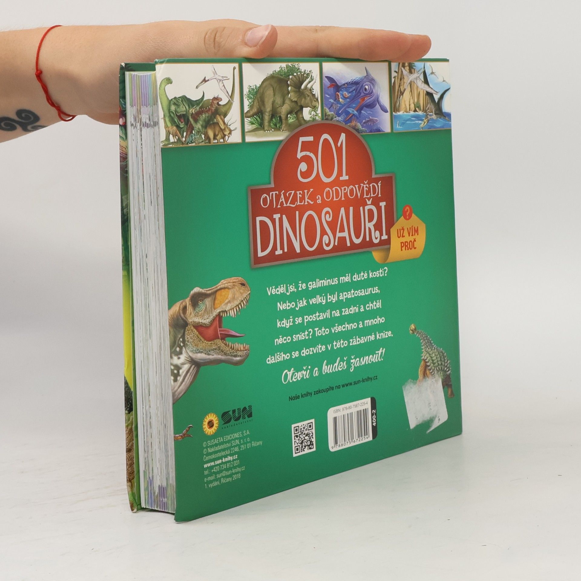 Kolektív autorov Dinosauři - 501 otázek a odpovědí