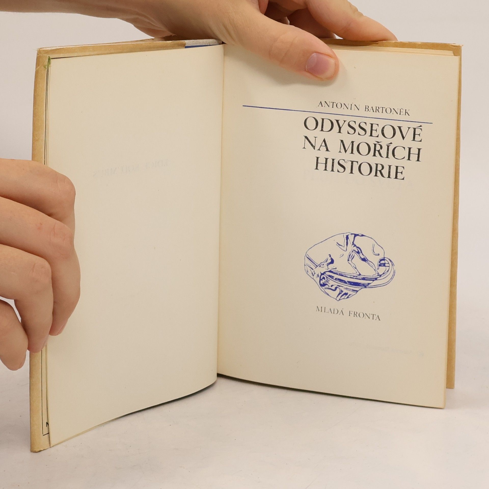 Antonín Bartoněk Odysseové na mořích historie
