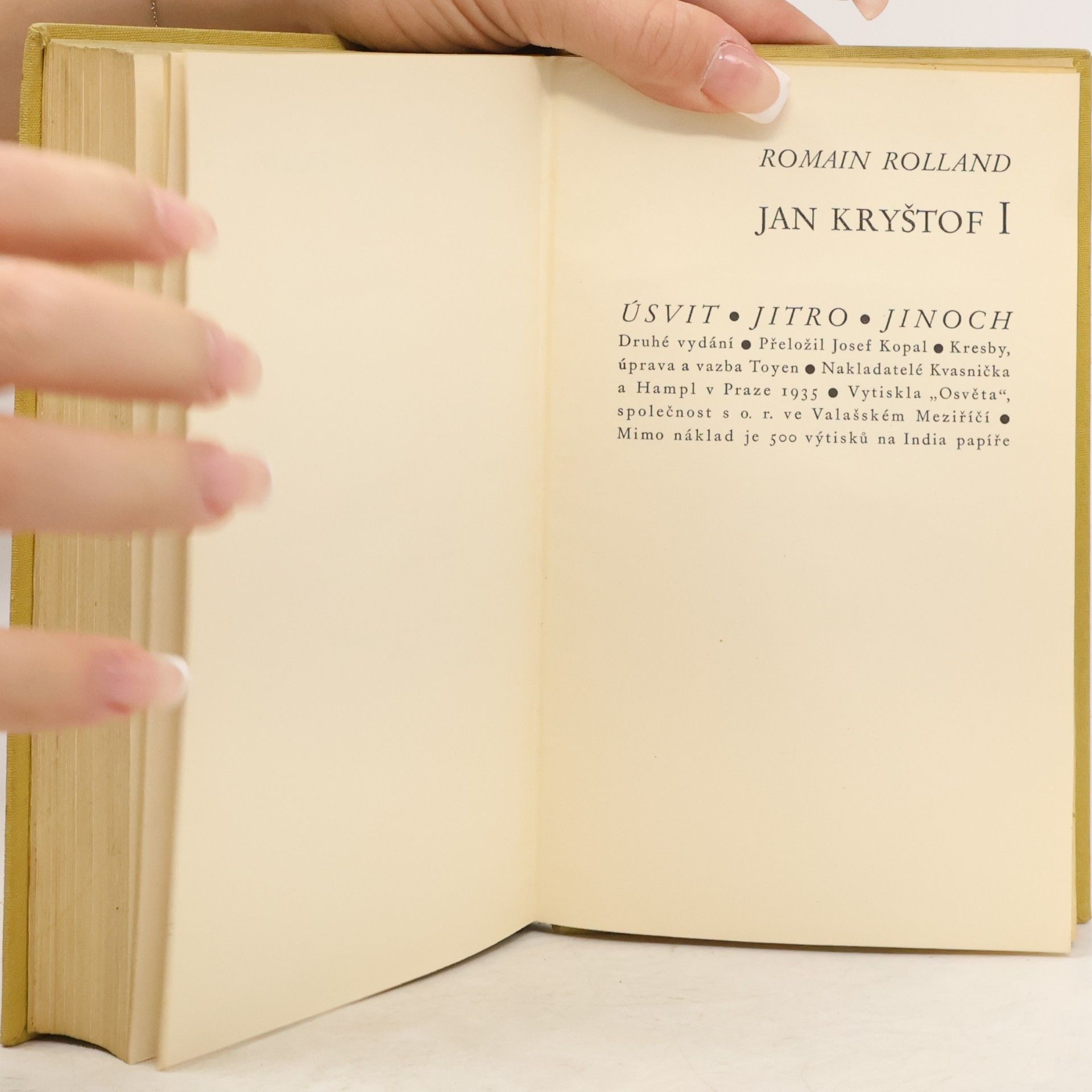 Romain Rolland Jan Kryštof I