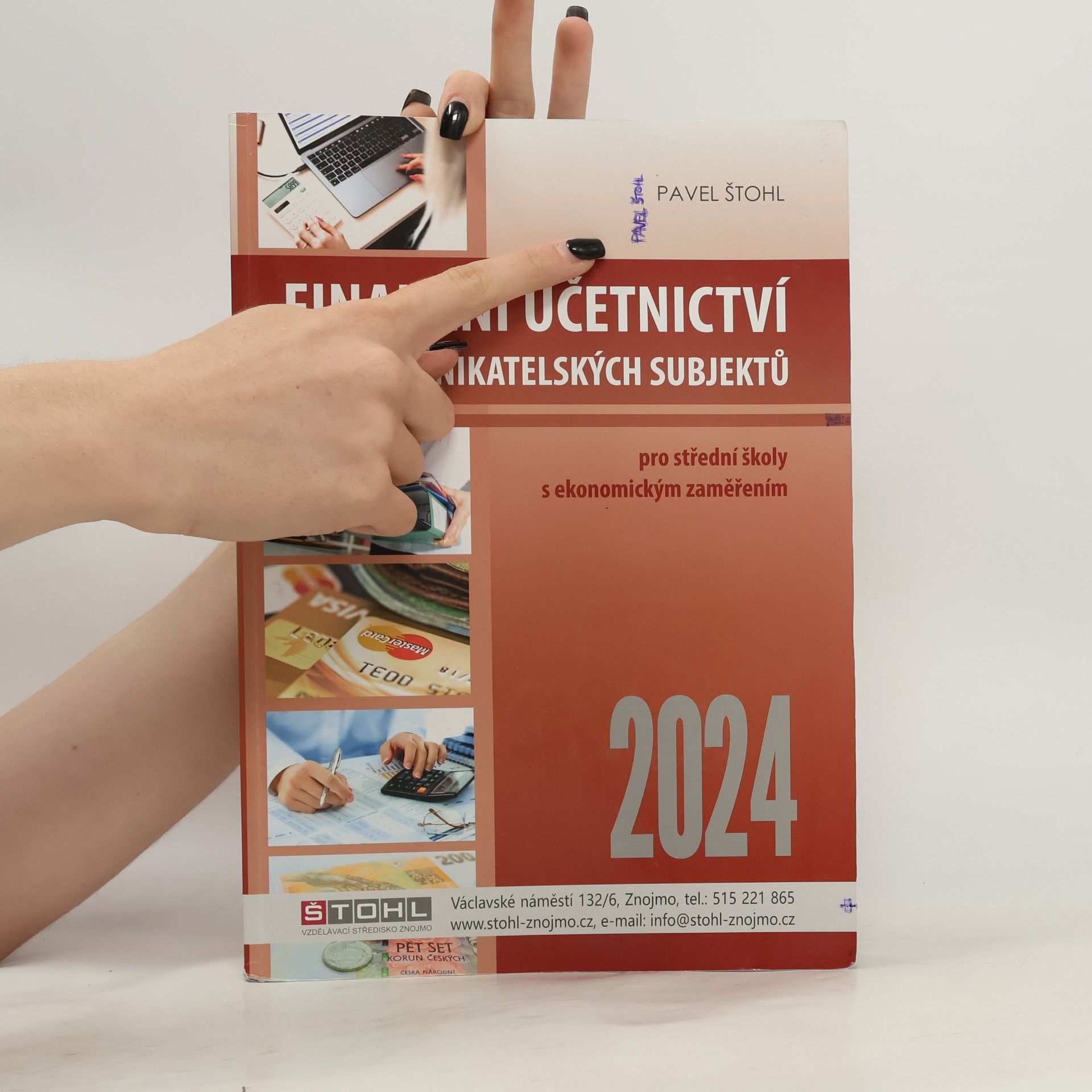 Pavel Štohl Finanční účetnictví podnikatelských subjektů 2024