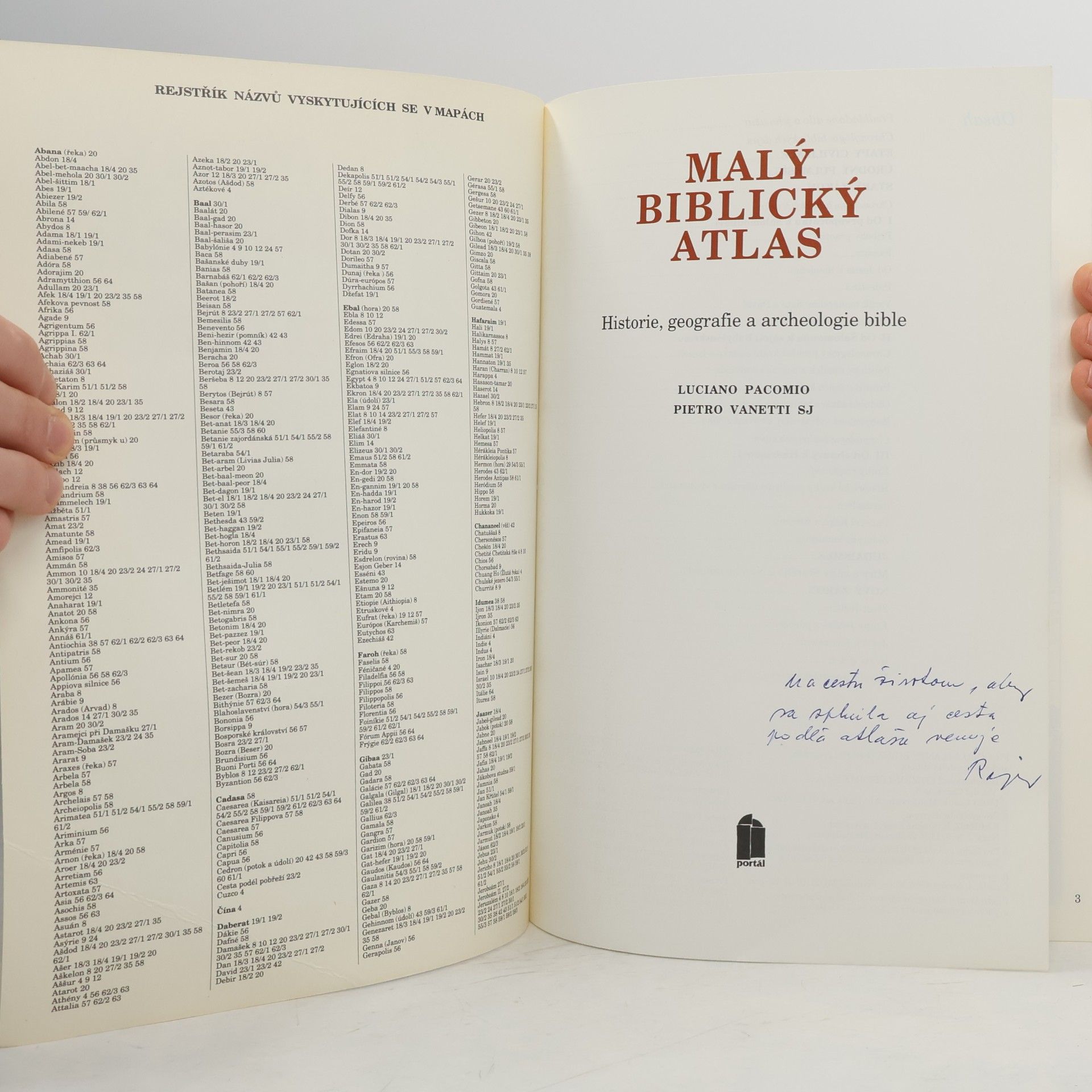 Luciano Pacomio Malý biblický atlas