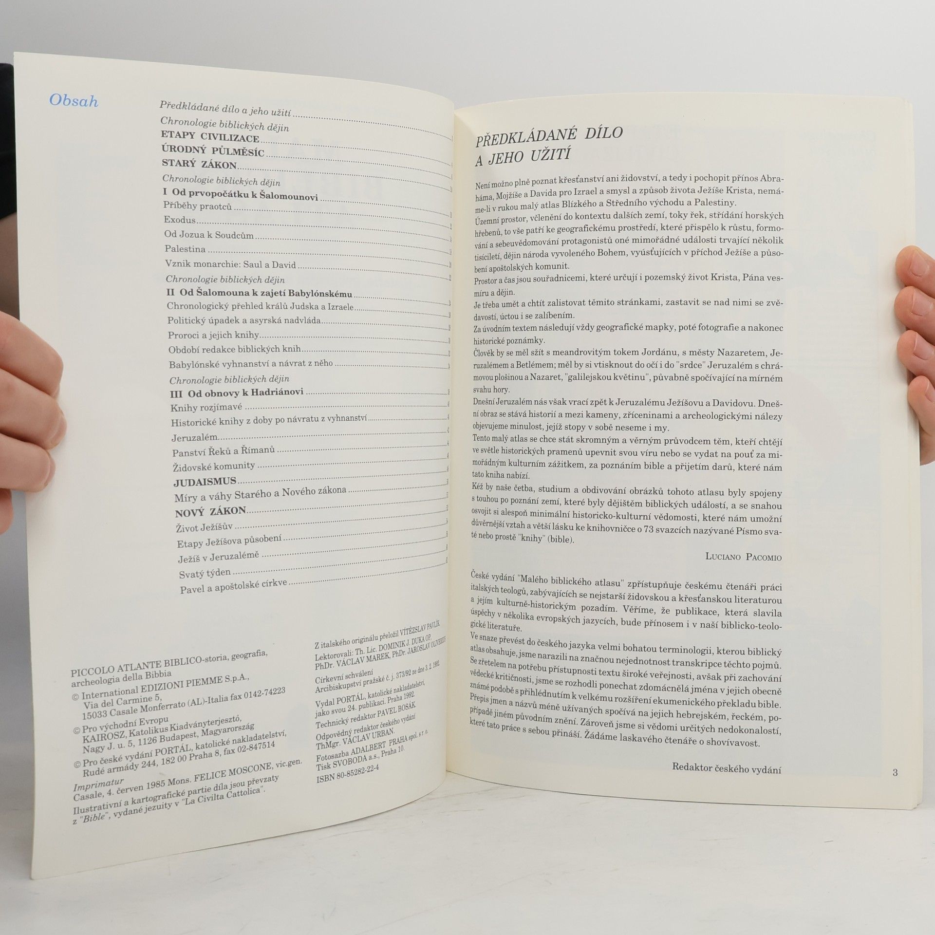 Luciano Pacomio Malý biblický atlas