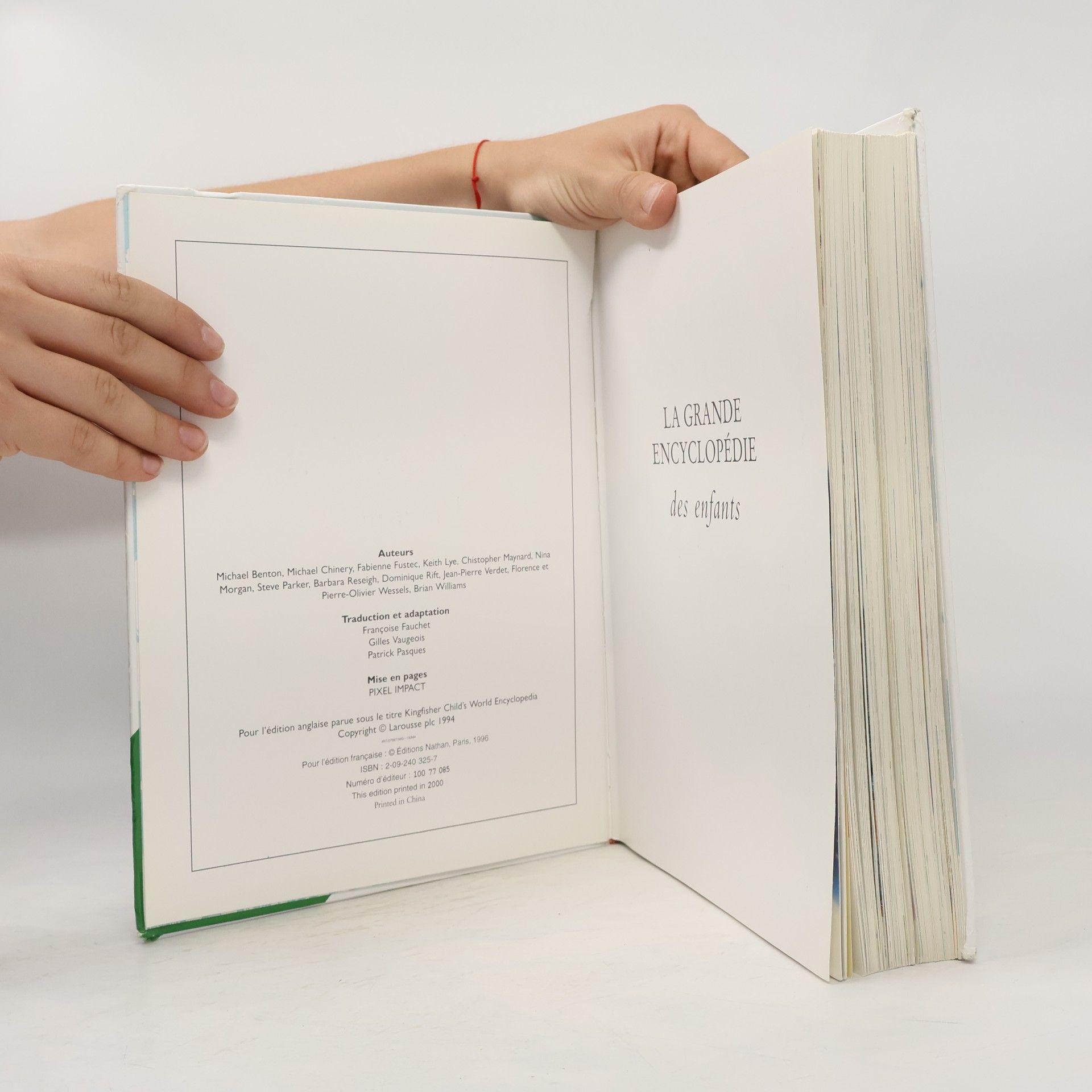Michael J. Benton La Grande Encyclopédie des enfants