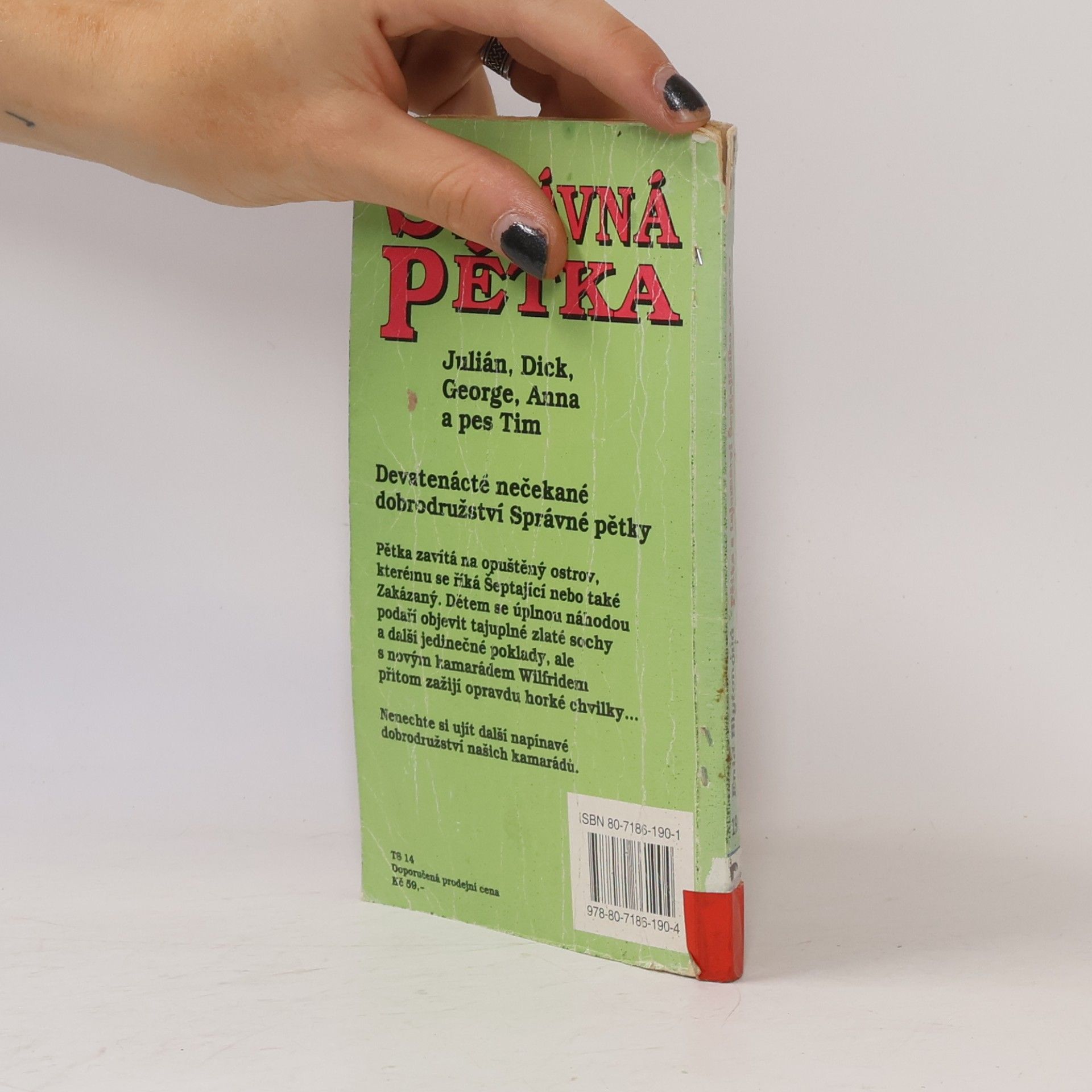 Enid Blyton Správná pětka. Pětka a tajemství Šeptajícího ostrova
